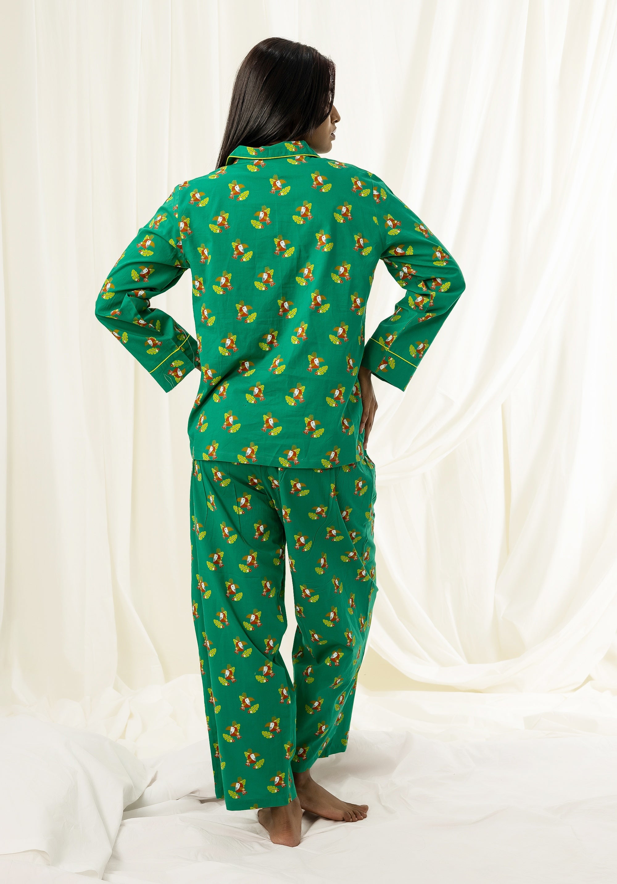 Premium cotton Women Nightsuit Tucan