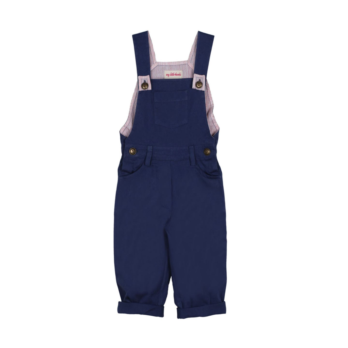 Solid Color Twill Dungree Navy