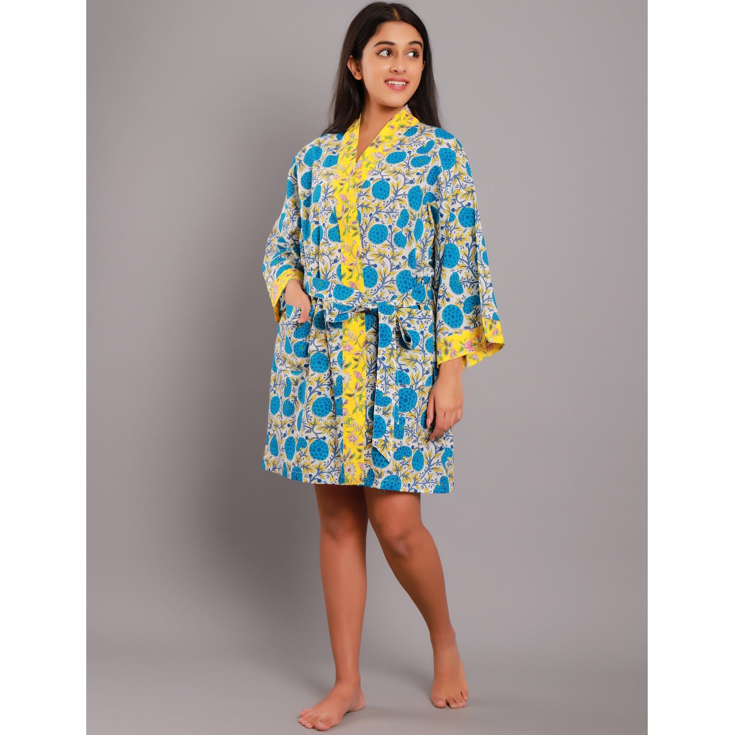 Marigold Robe Blue