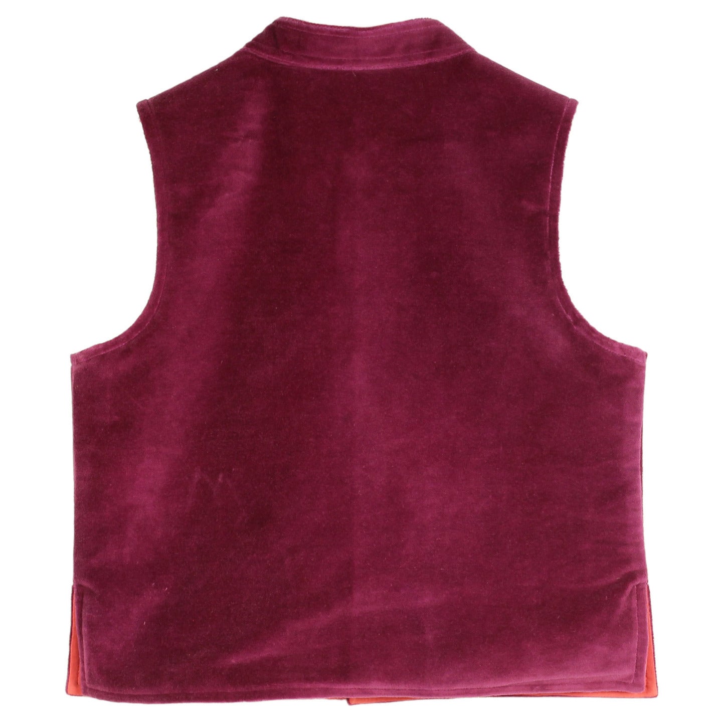 Boy's Nehru jacket Velvet Purple