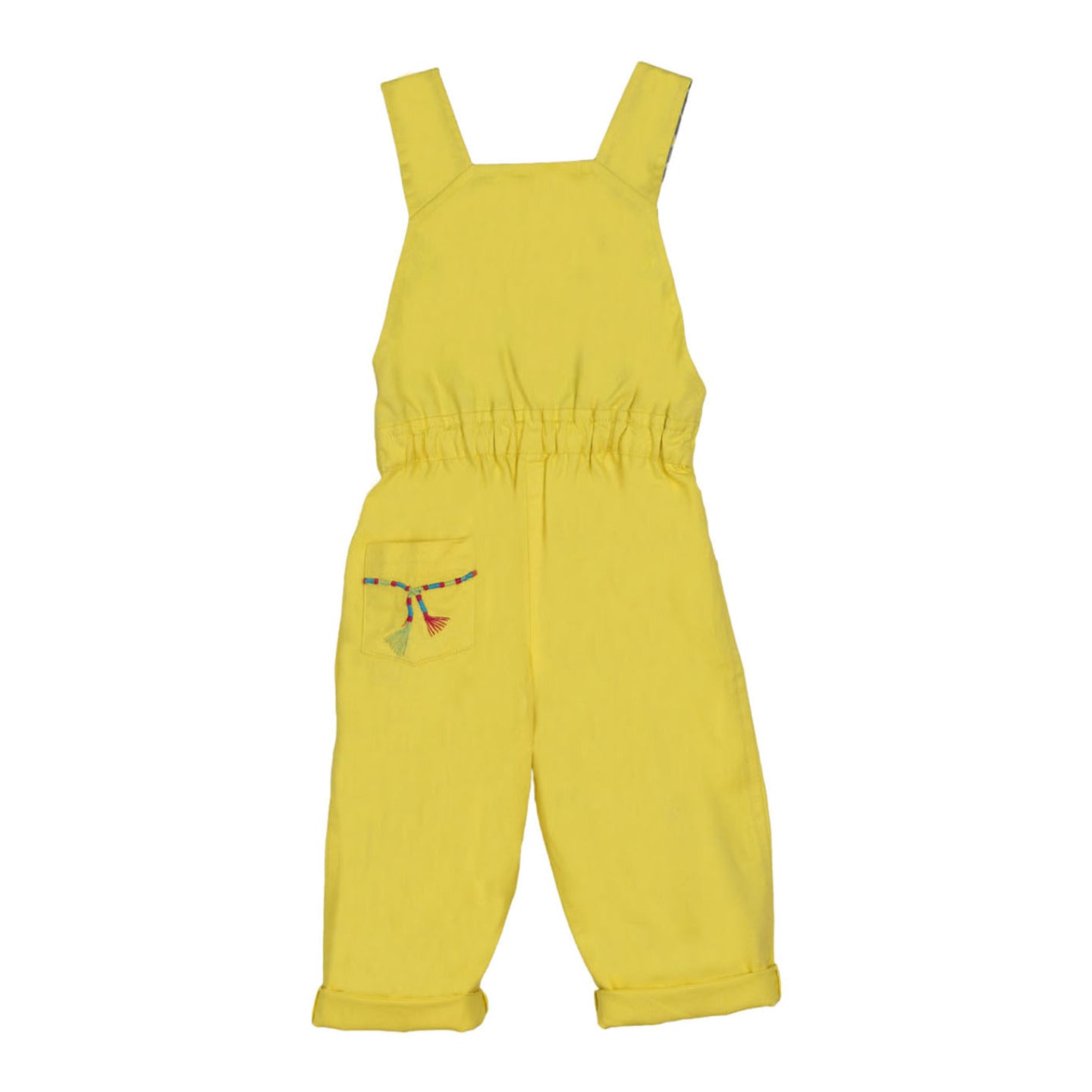 Solid Color Twill Dungree Yellow