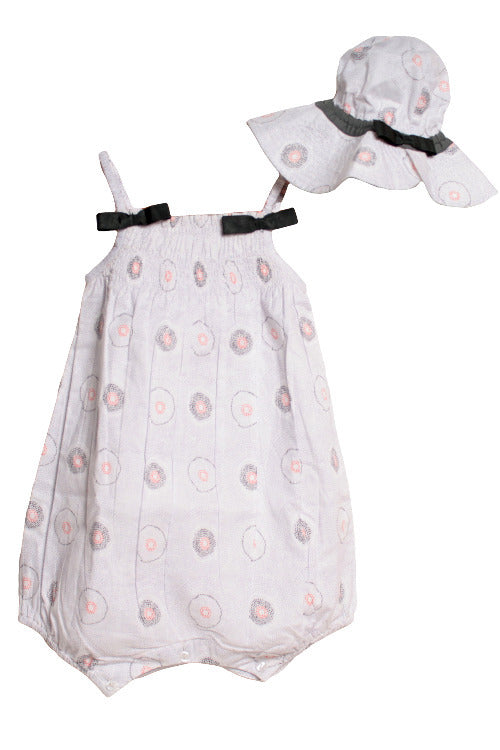 Dot Esmee Romper + Hat
