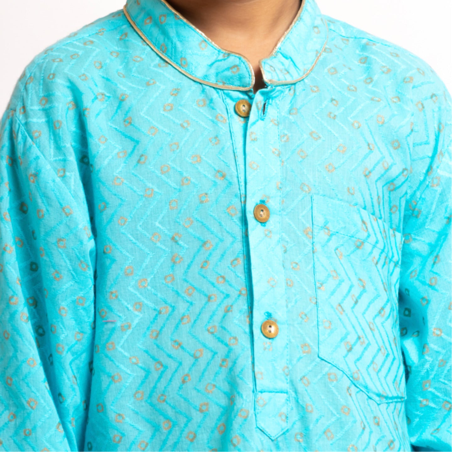 Boy's kurta Pyjama Set Turq
