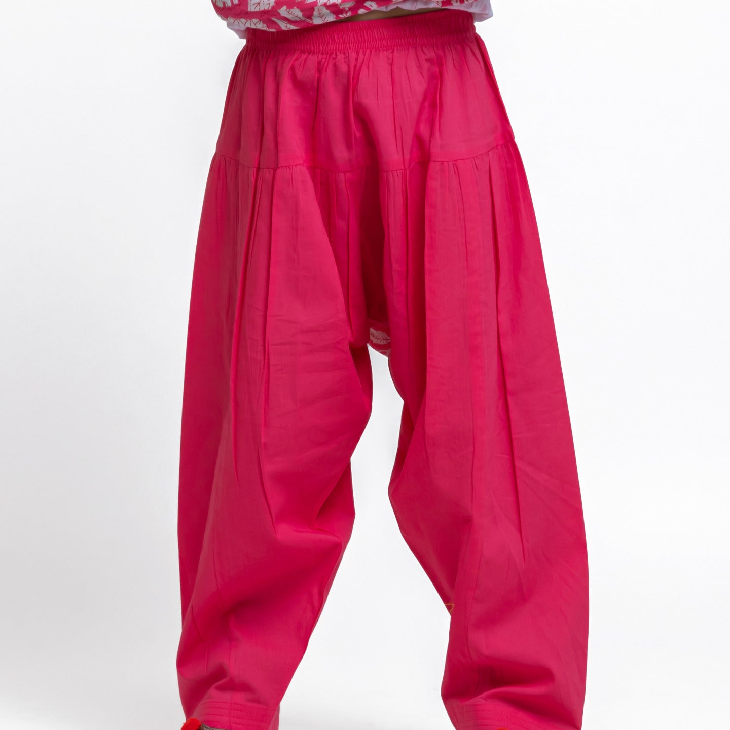 Papiha Kurta Set Pink Jaal