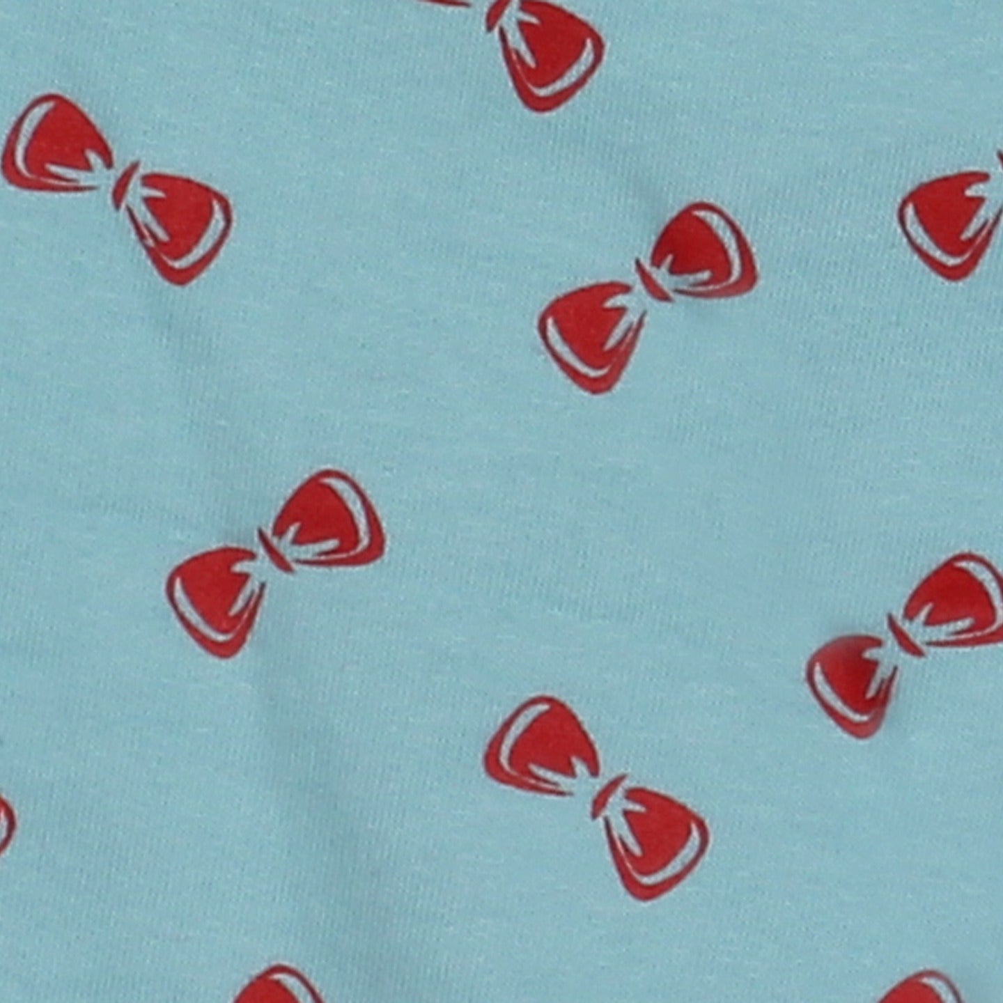 Printed Baby Knit Pants Blue