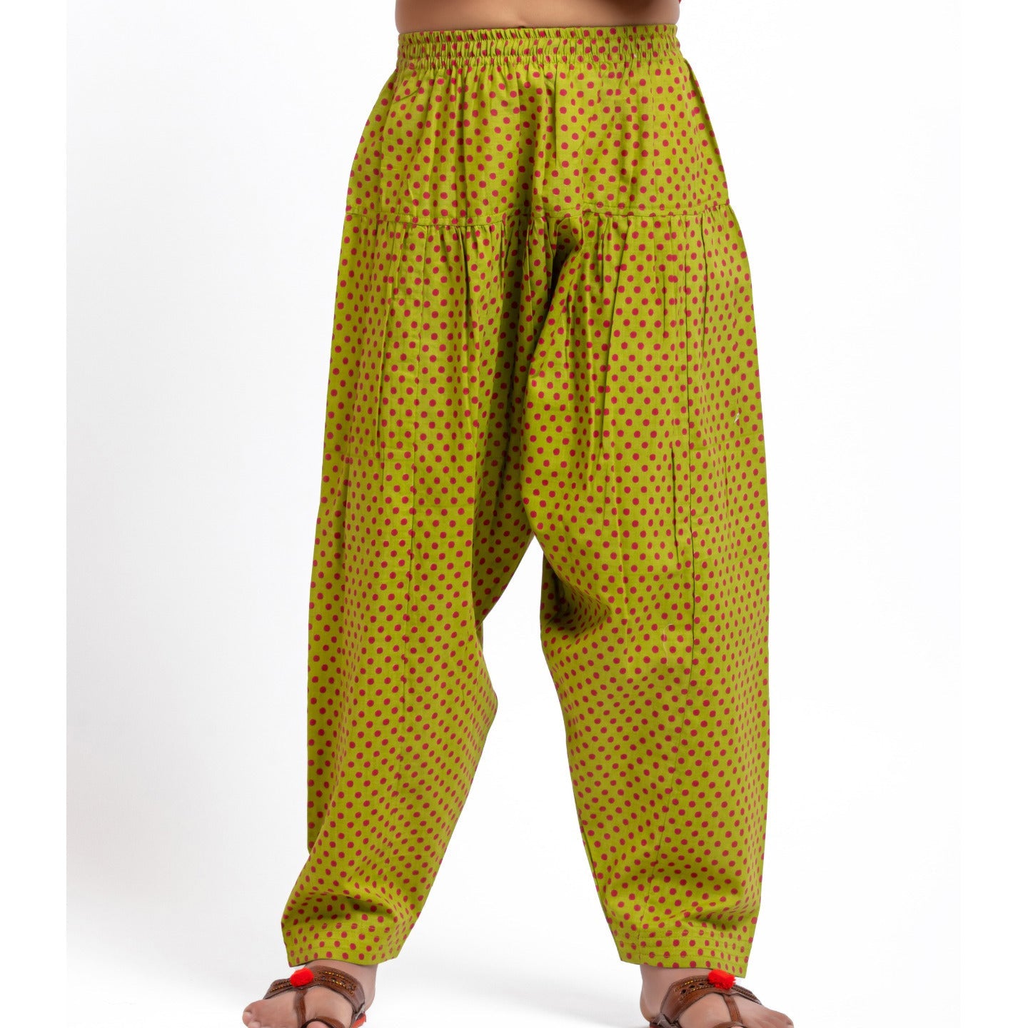 Papiha Kurta Set Red Jaal Floral