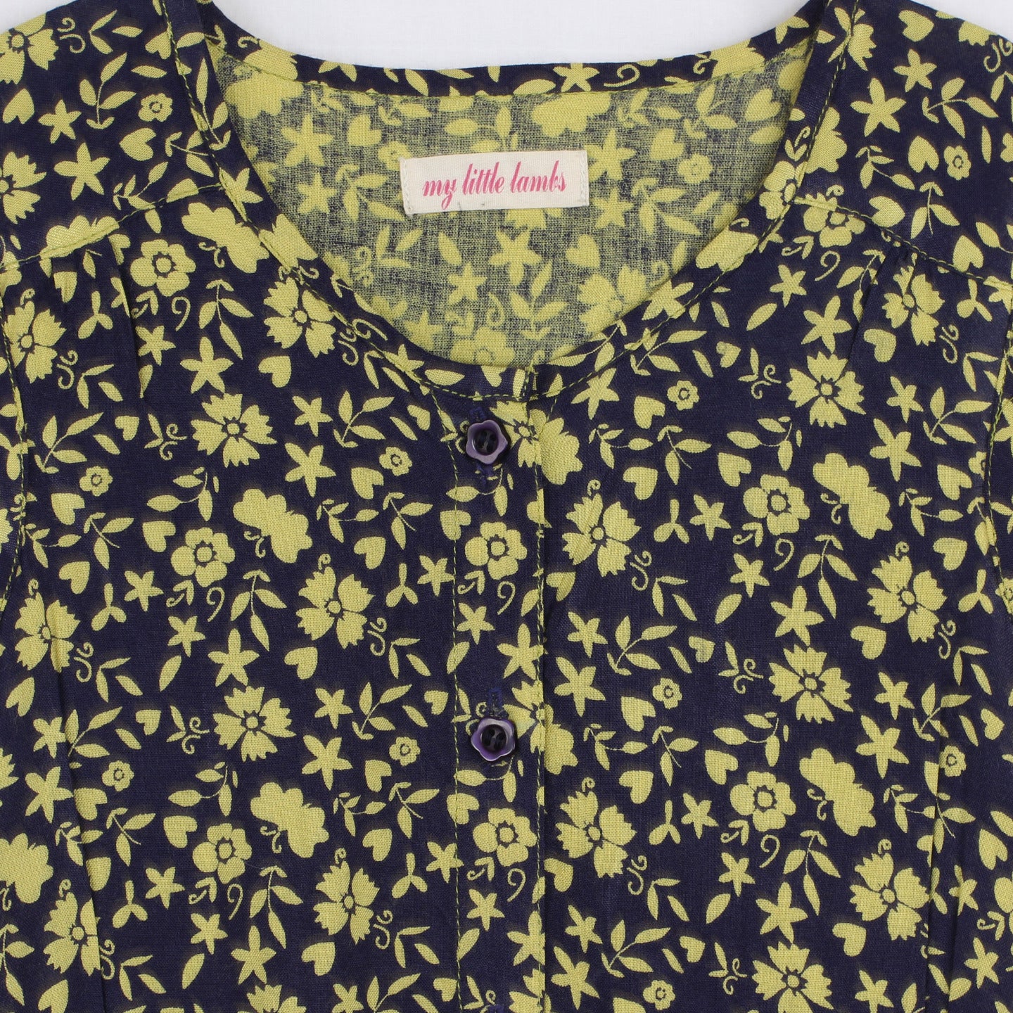 Printed Jumpsuit Molly Long Navy