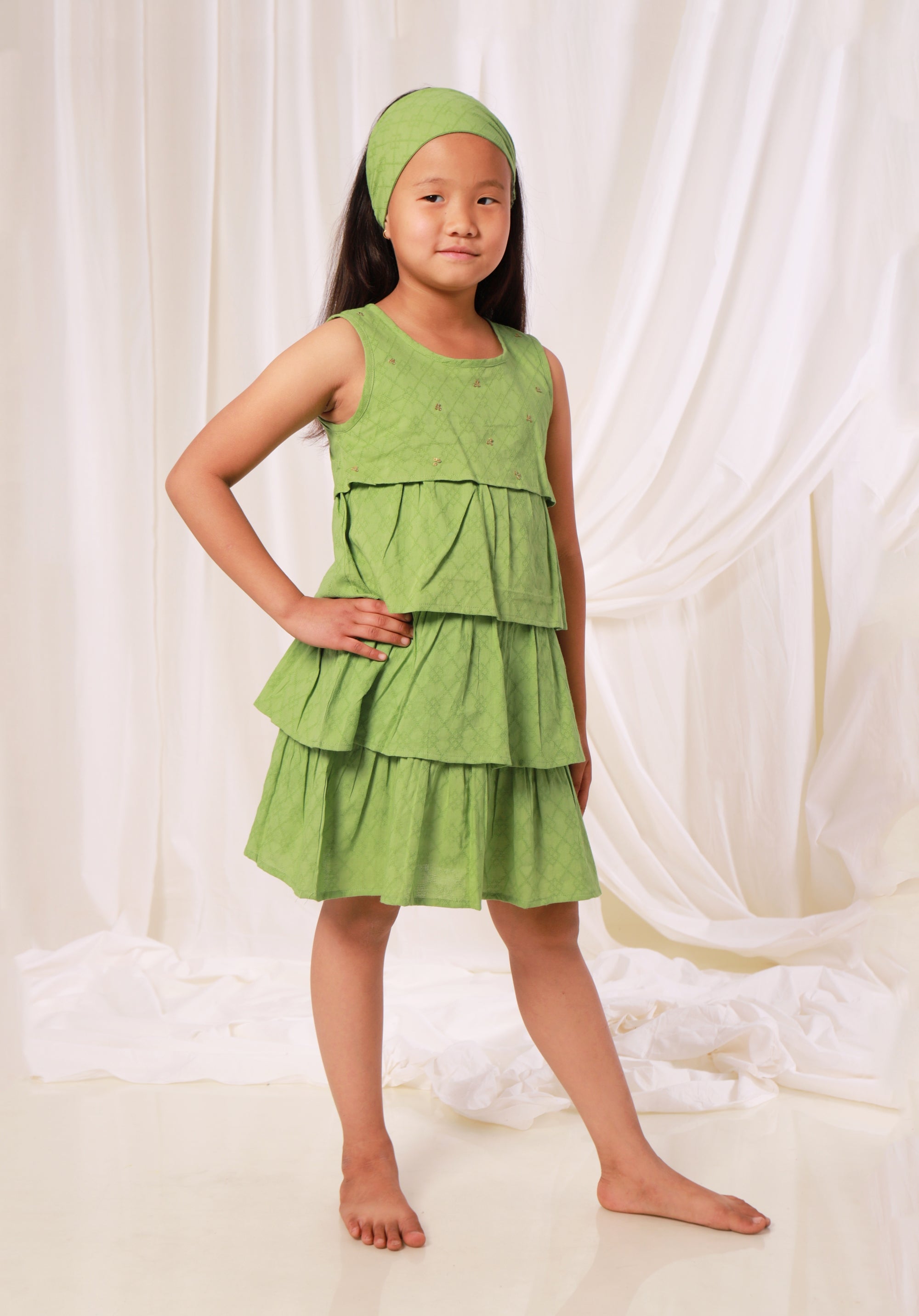 Girls Cotton Dress Beena (Gulnar)