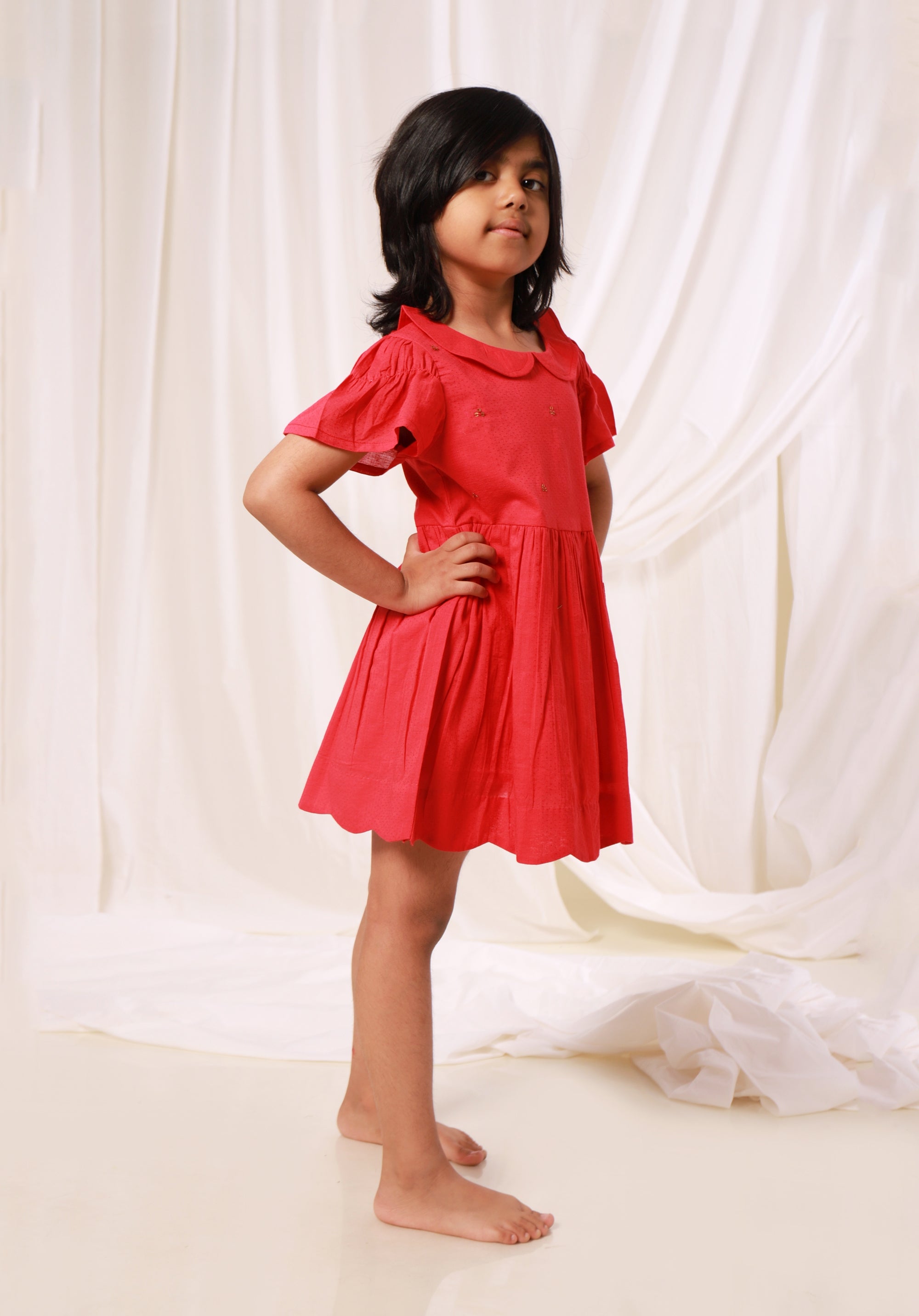 Gul Dress Red