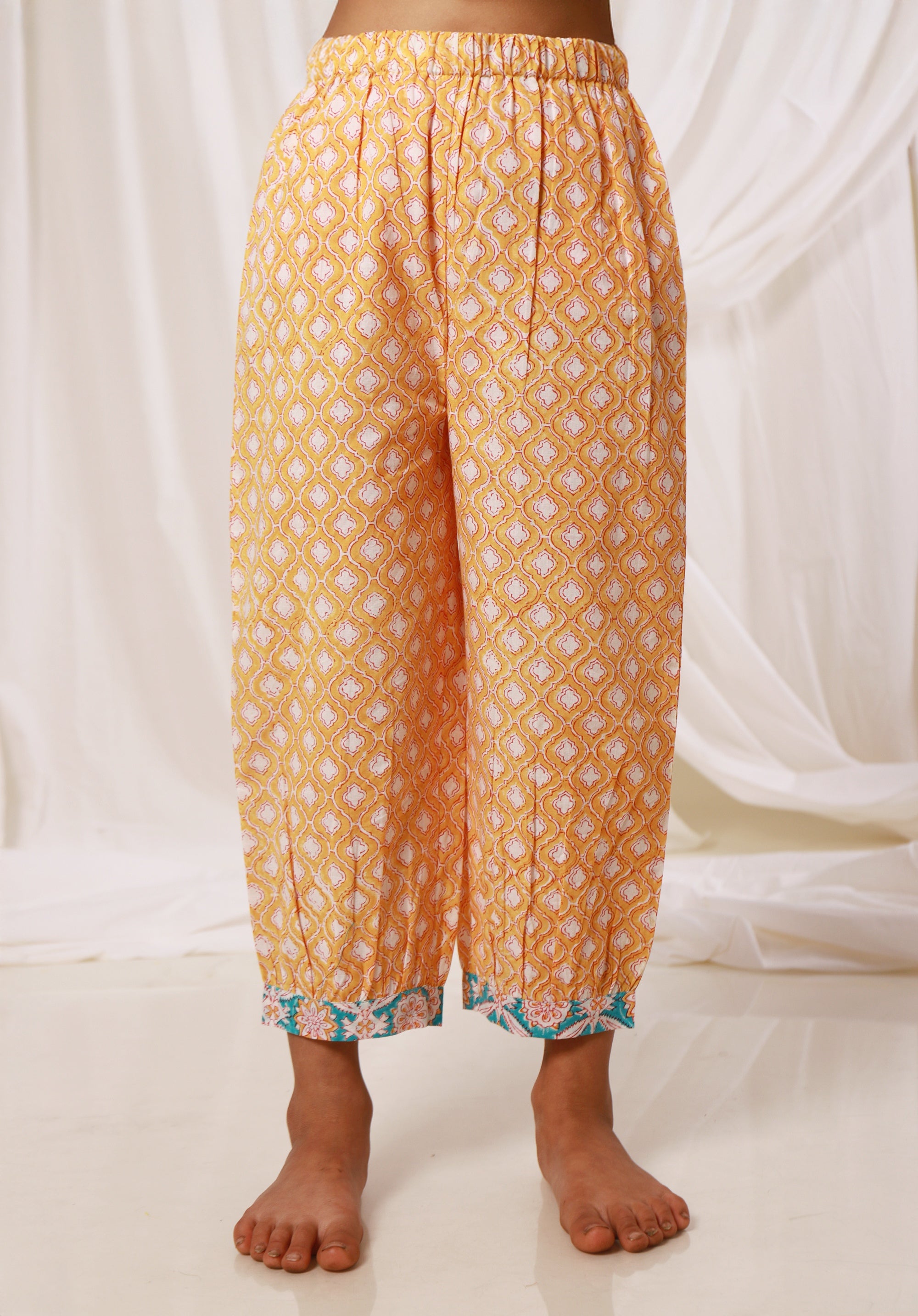 Girls Printed Kurta Set