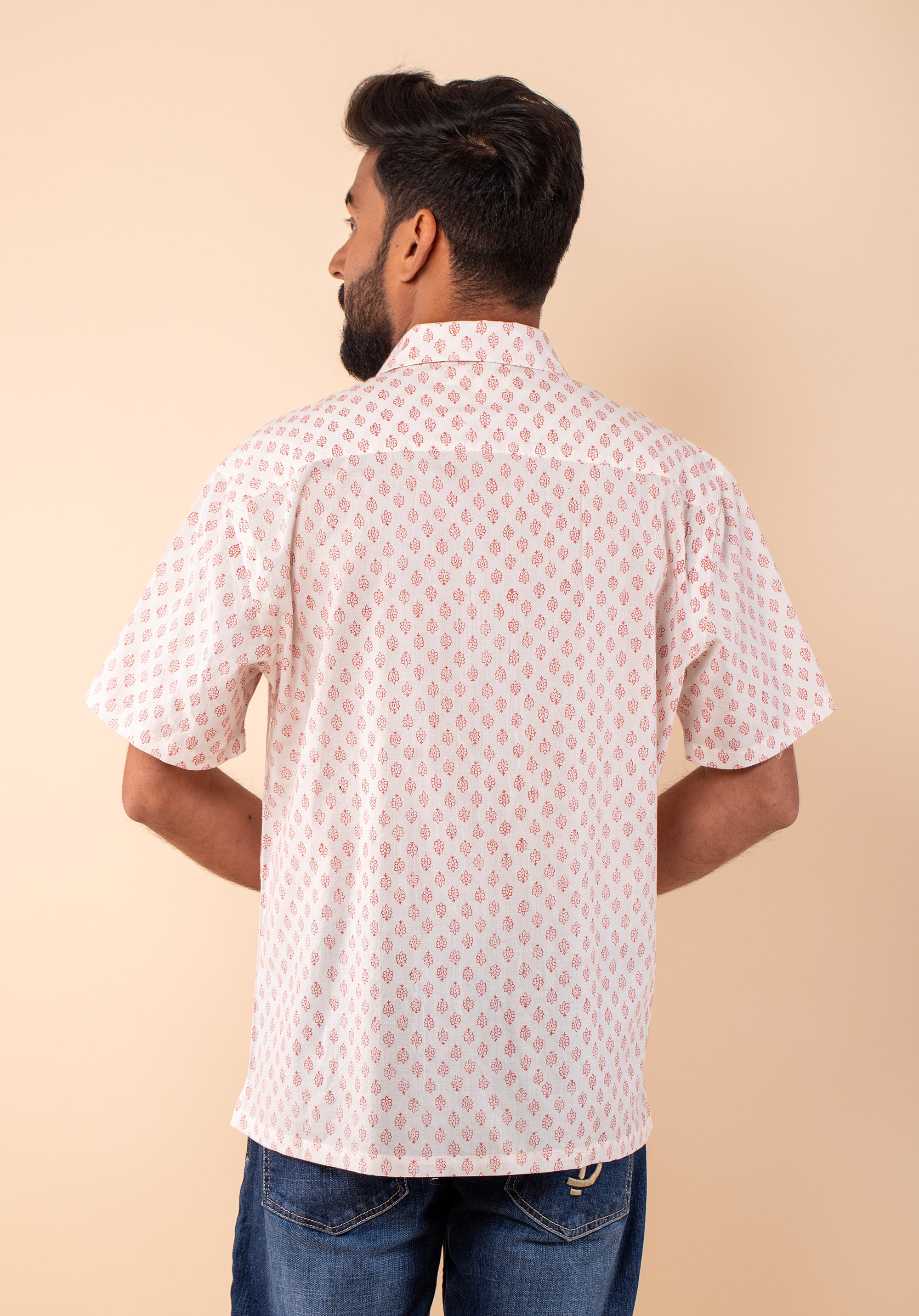 Block Printed Men's Shirt