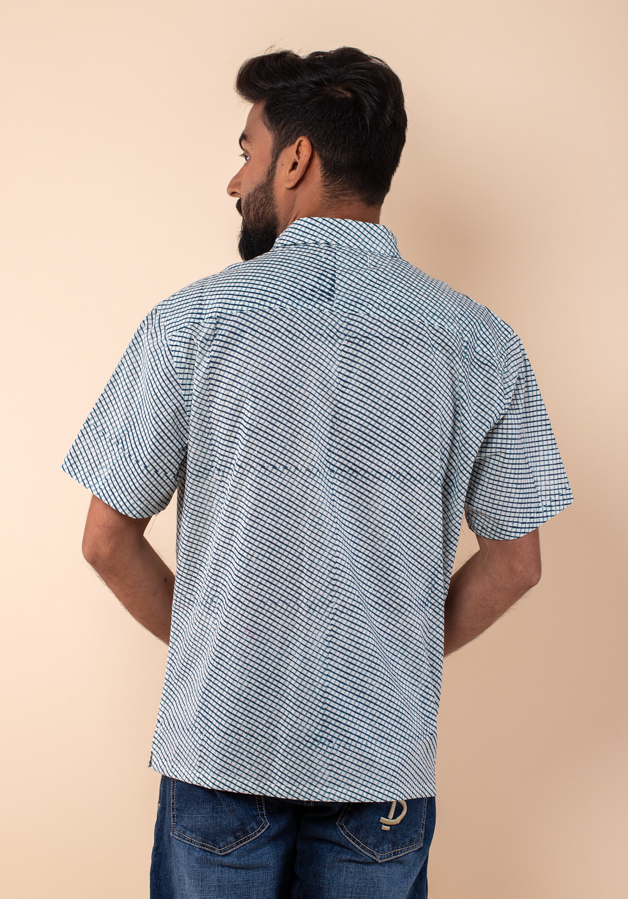 Block Printed Men's Shirt