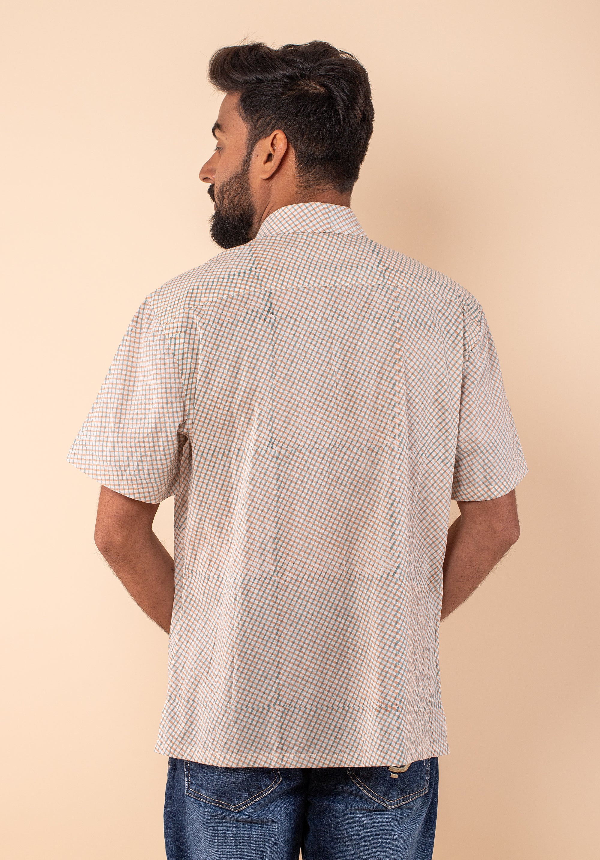 Block Printed Men's Shirt