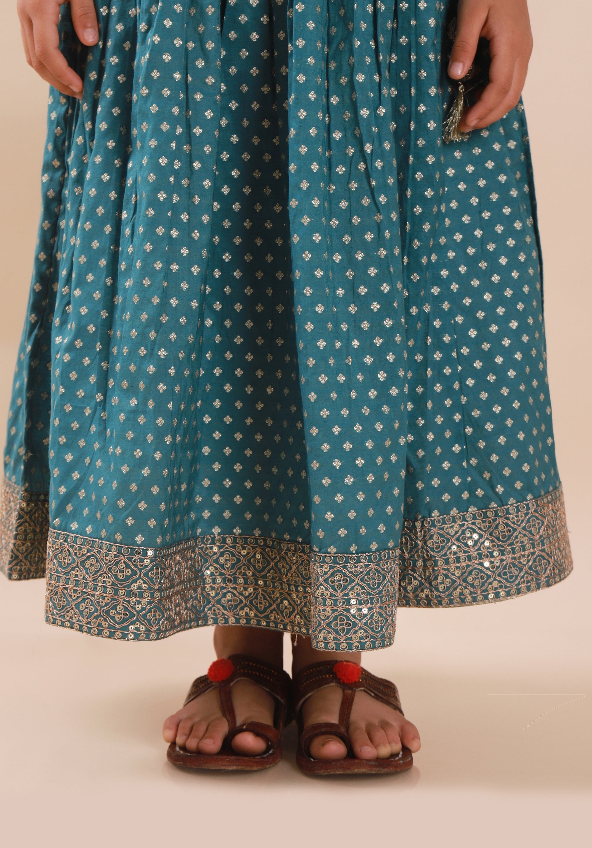 Banarasi Embroidreed Lehenga Set