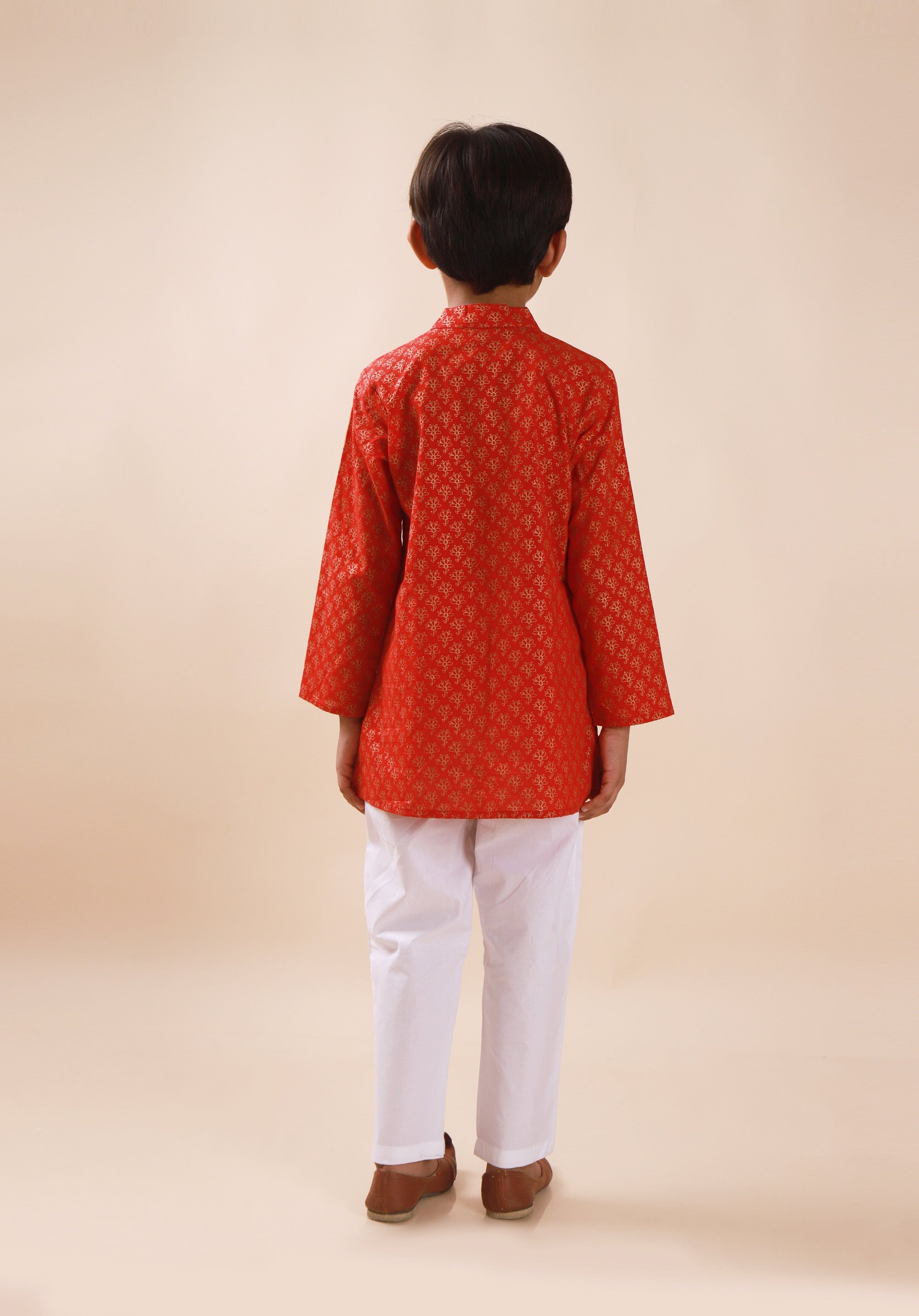 Boy's Printed Kurta