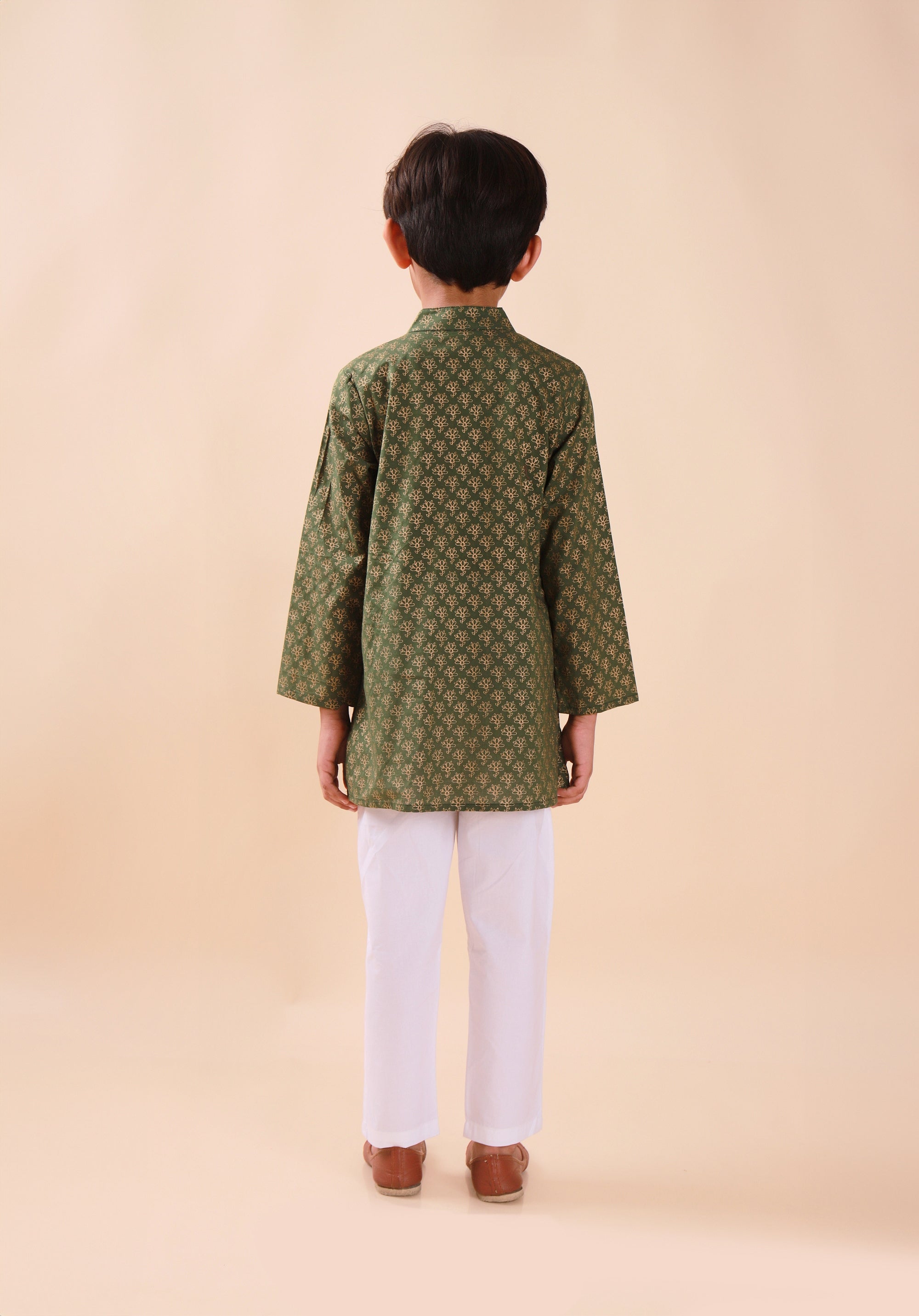 Boy's Printed Kurta
