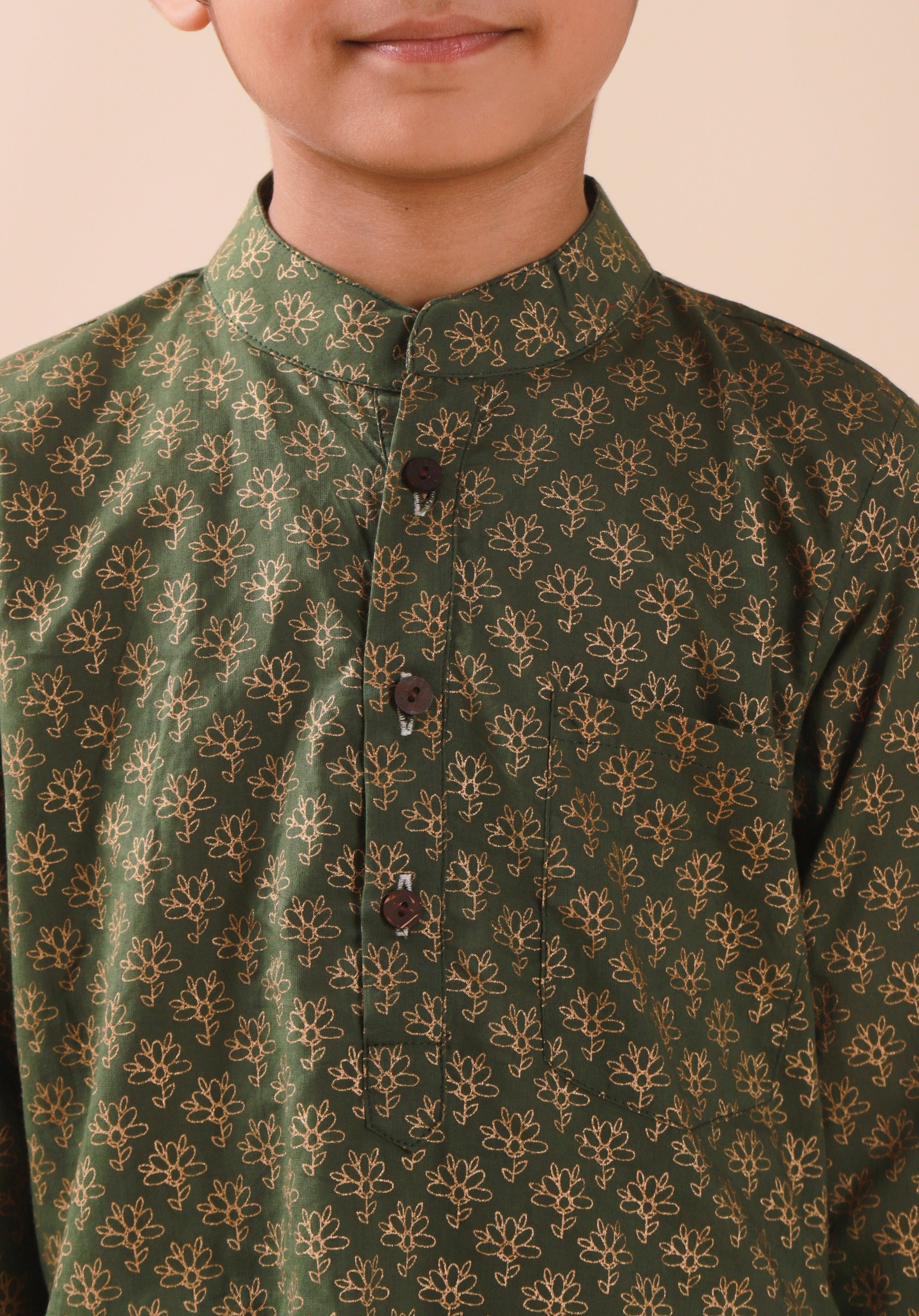 Boy's Printed Kurta