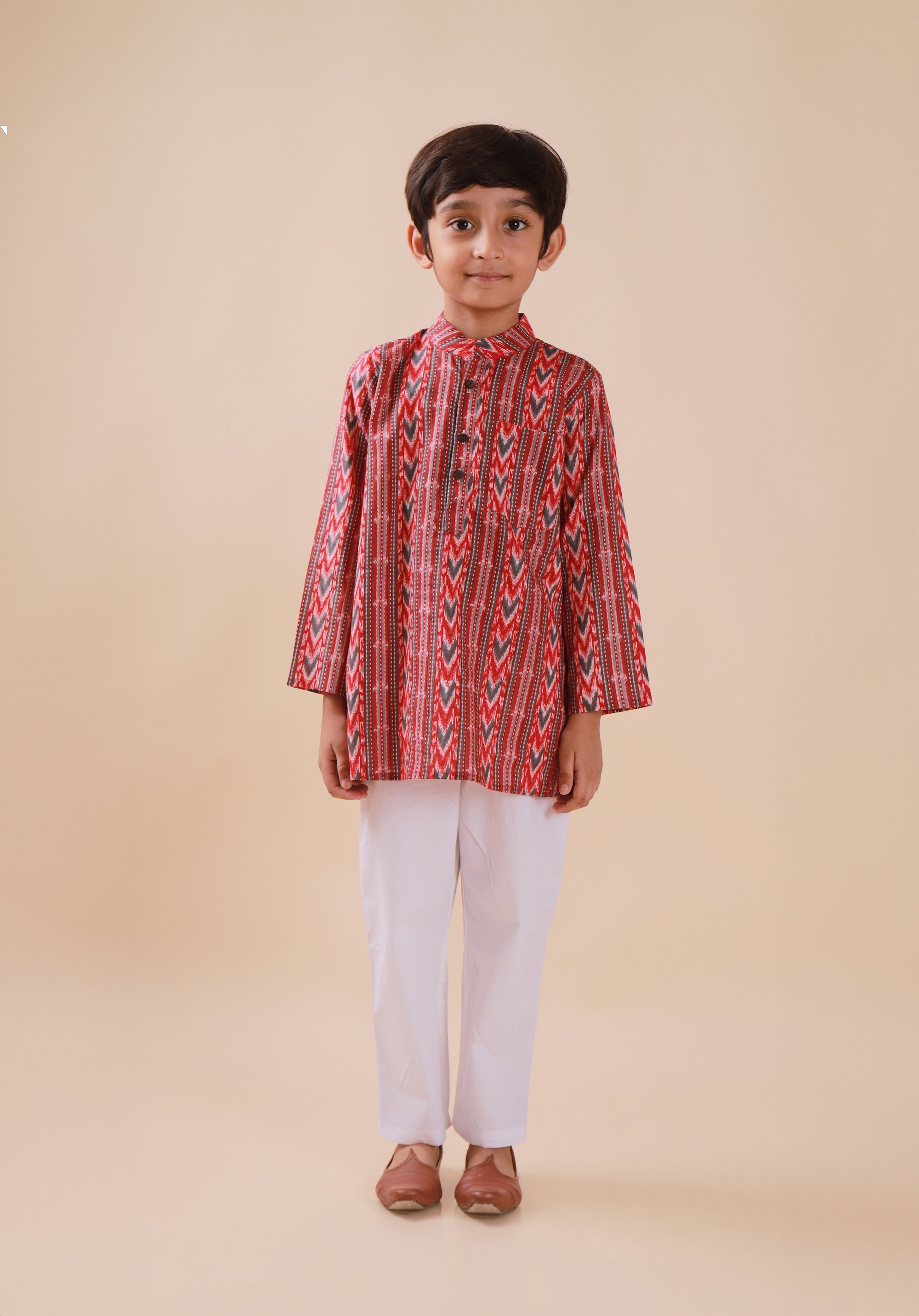 Boy's Printed Kurta