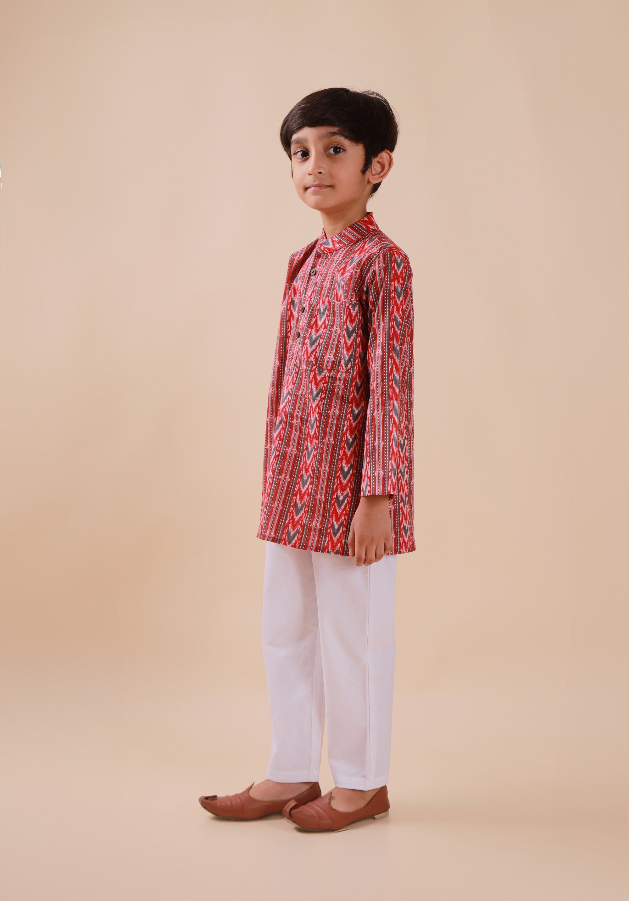 Boy's Printed Kurta