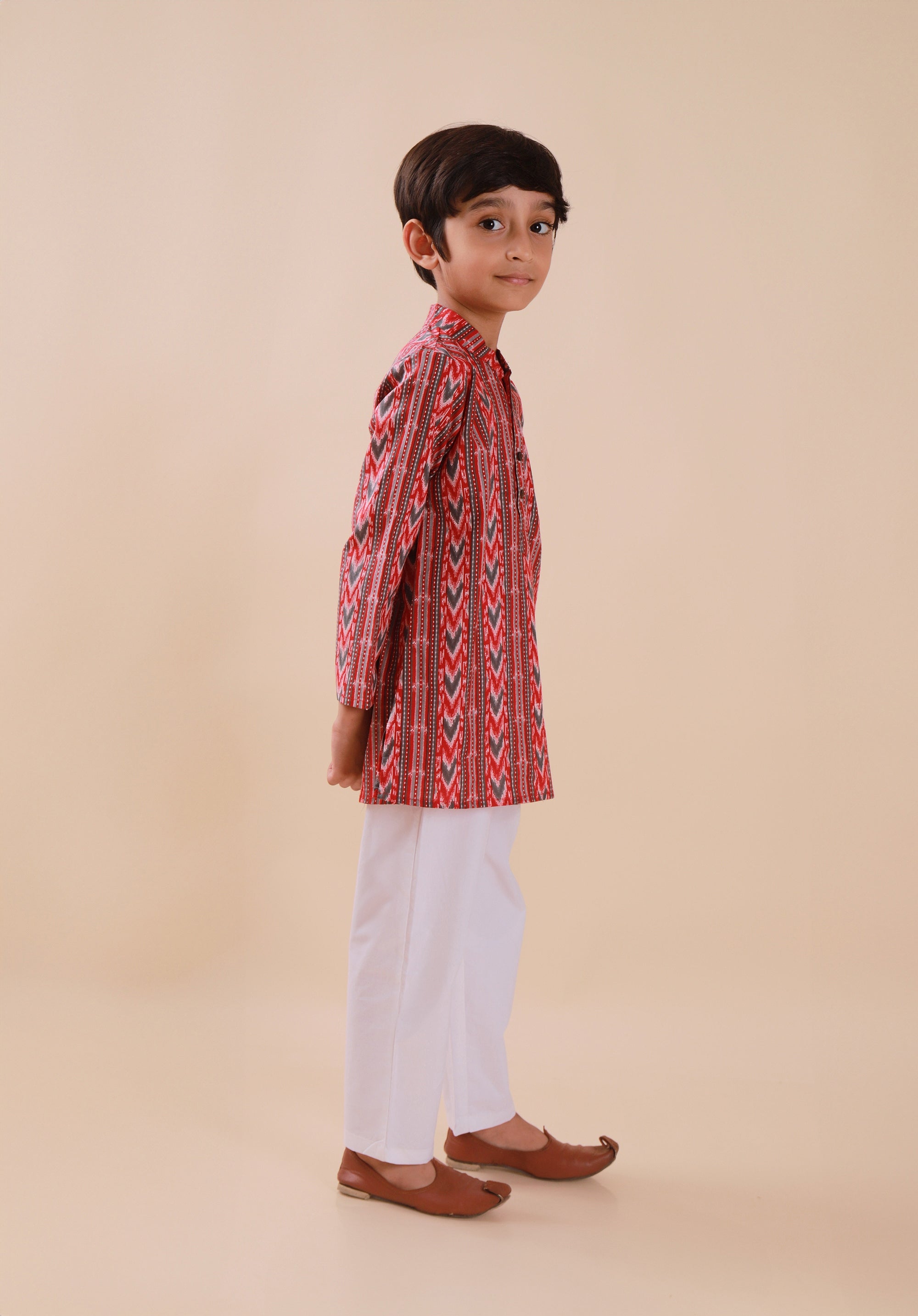 Boy's Printed Kurta