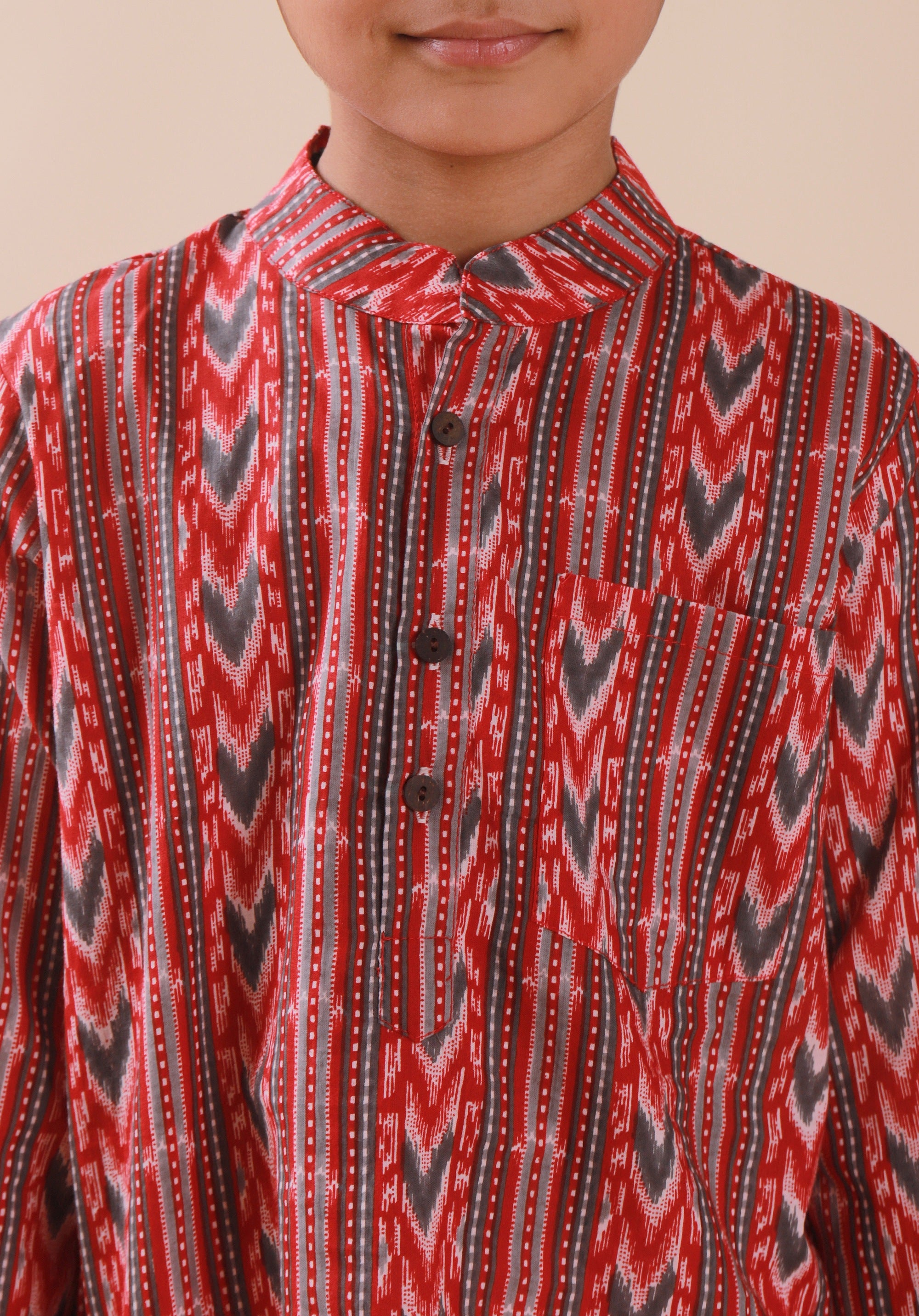 Boy's Printed Kurta
