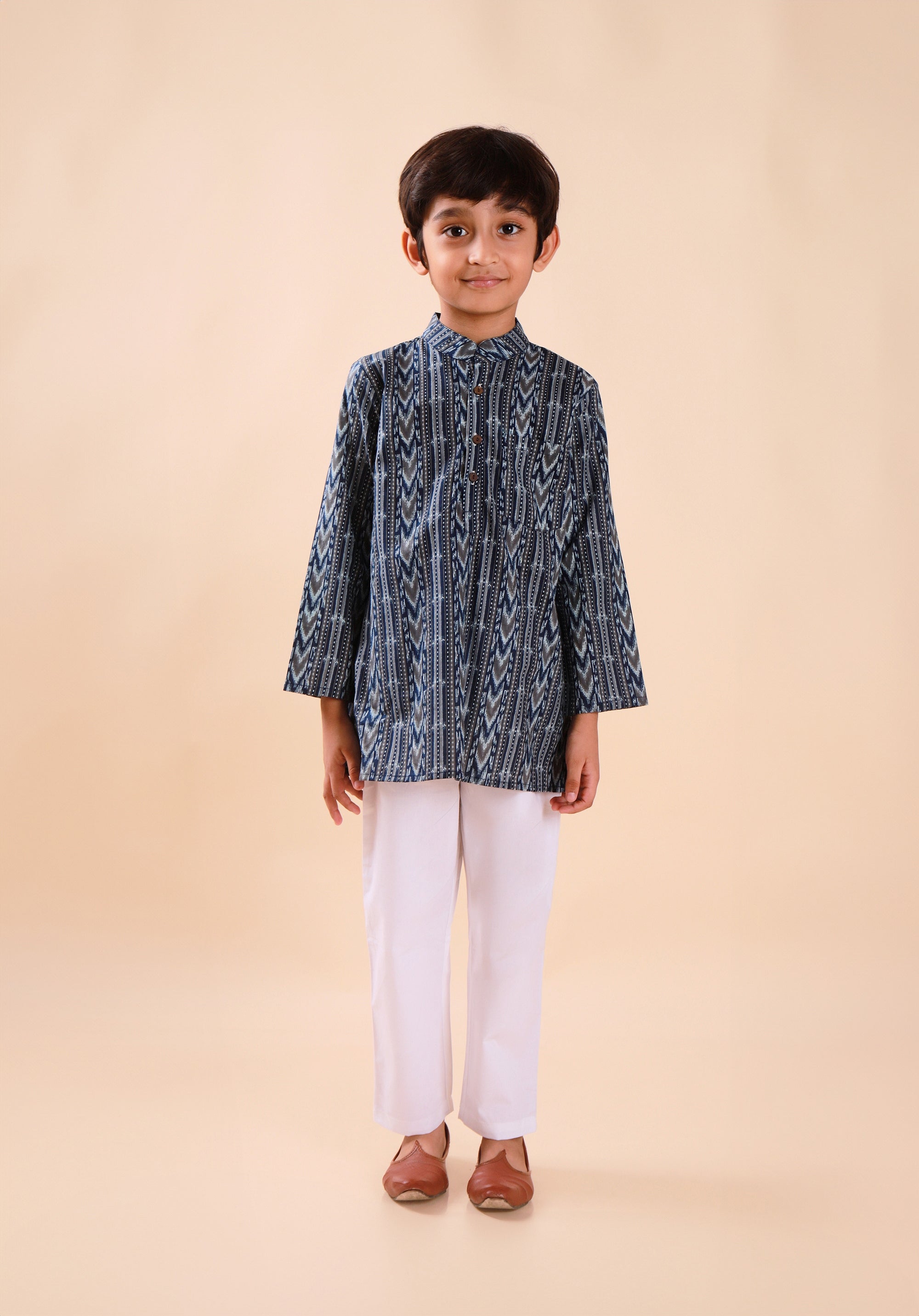Boy's Printed Kurta