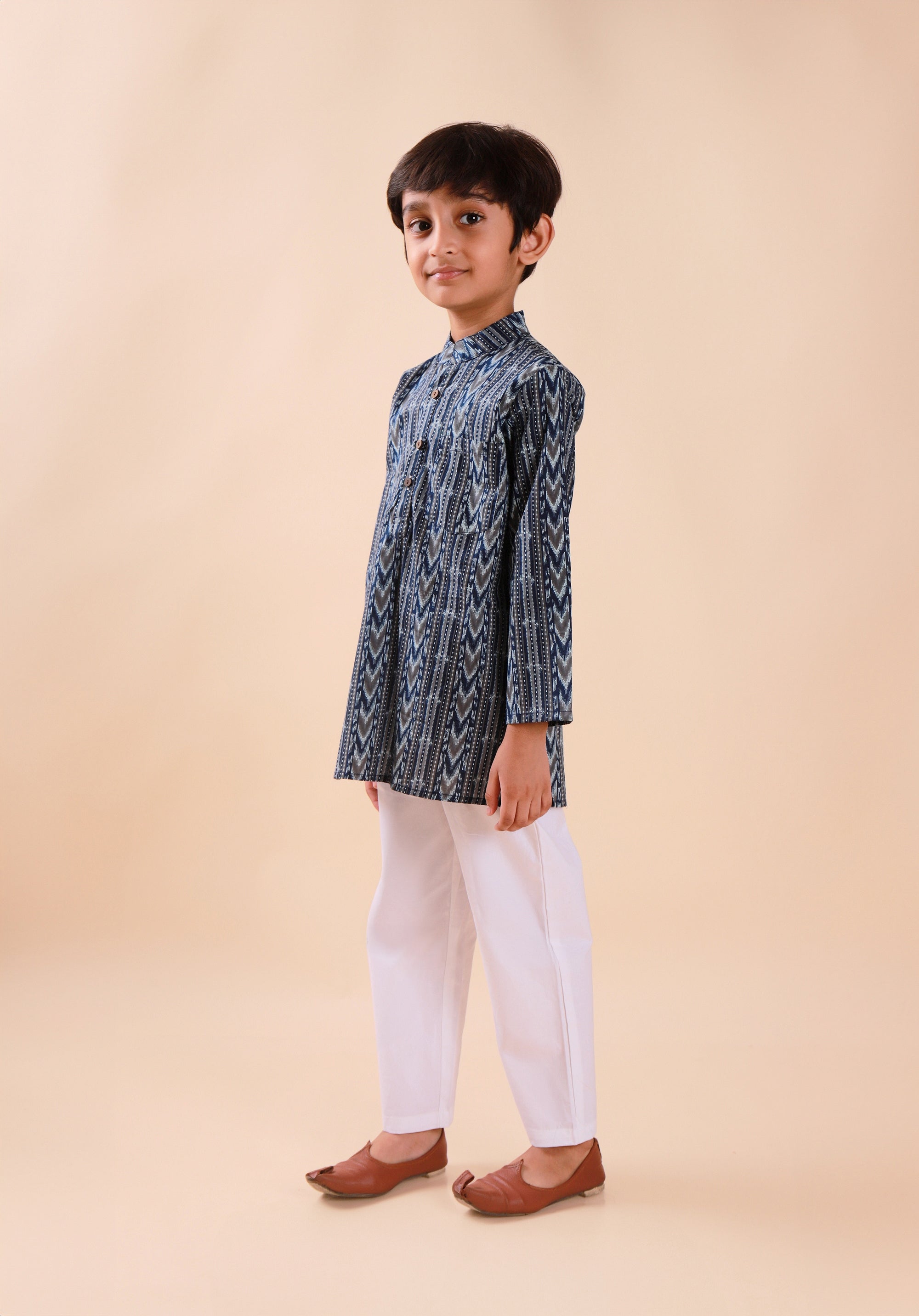 Boy's Printed Kurta
