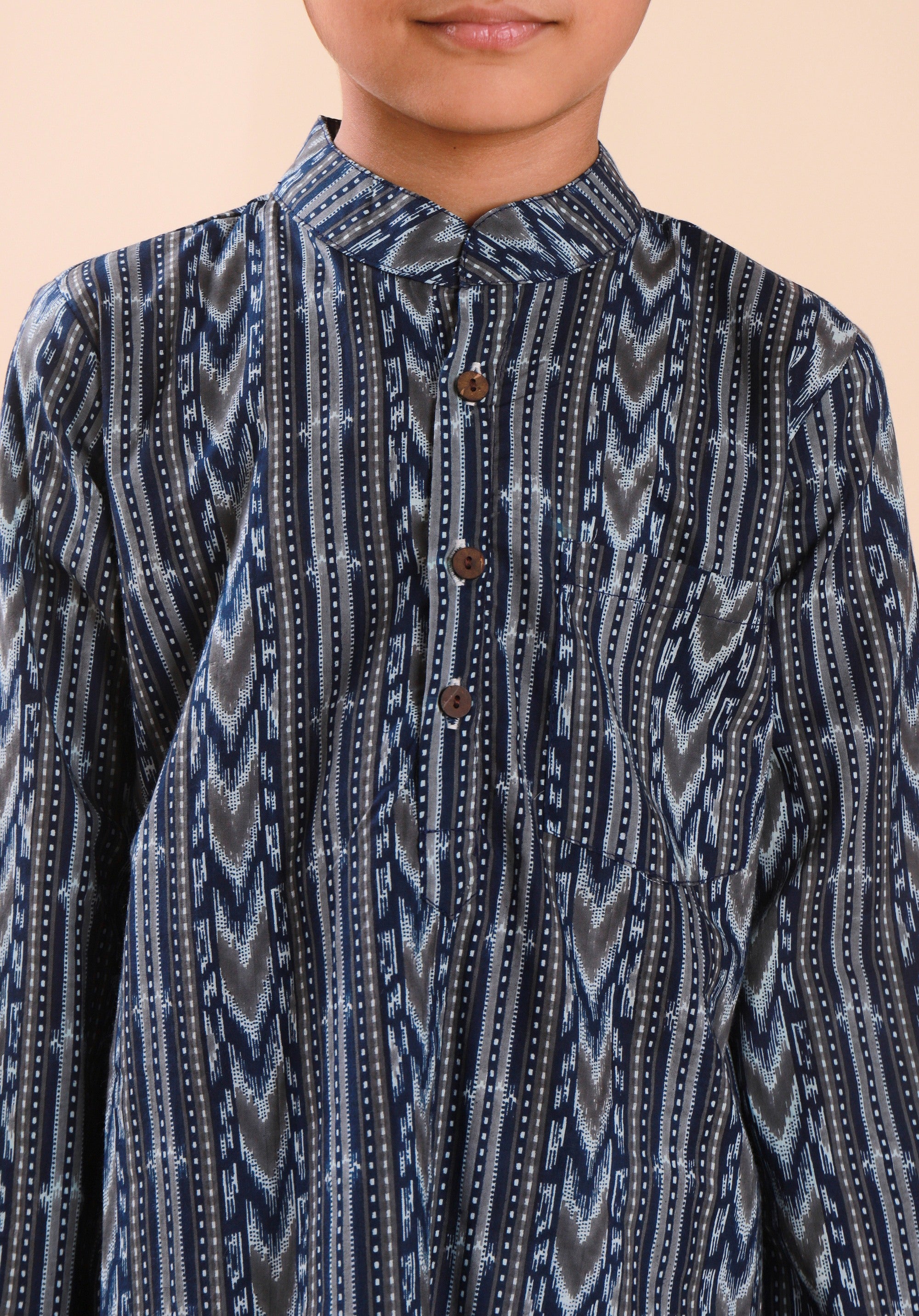 Boy's Printed Kurta