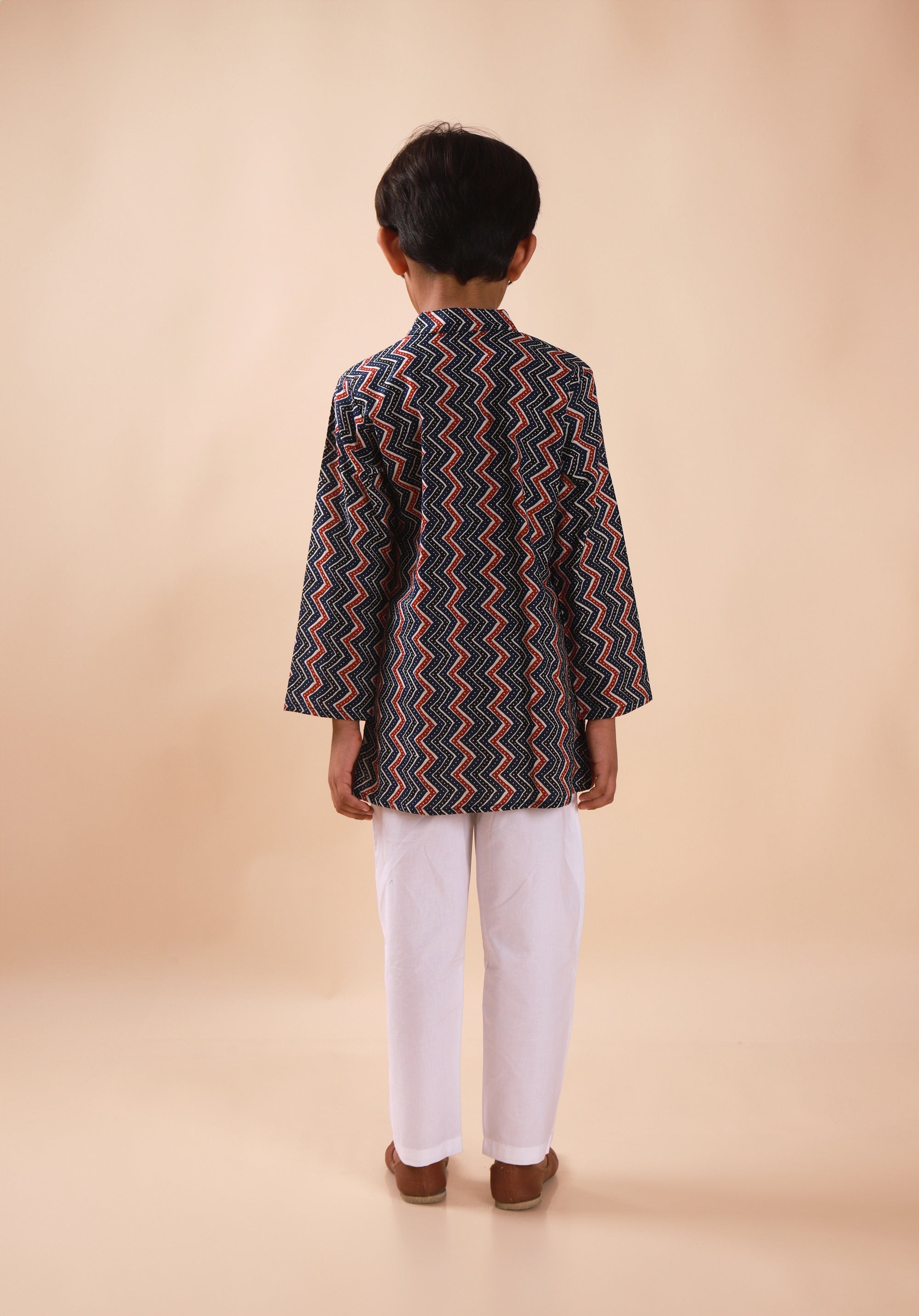 Boy's Printed Kurta