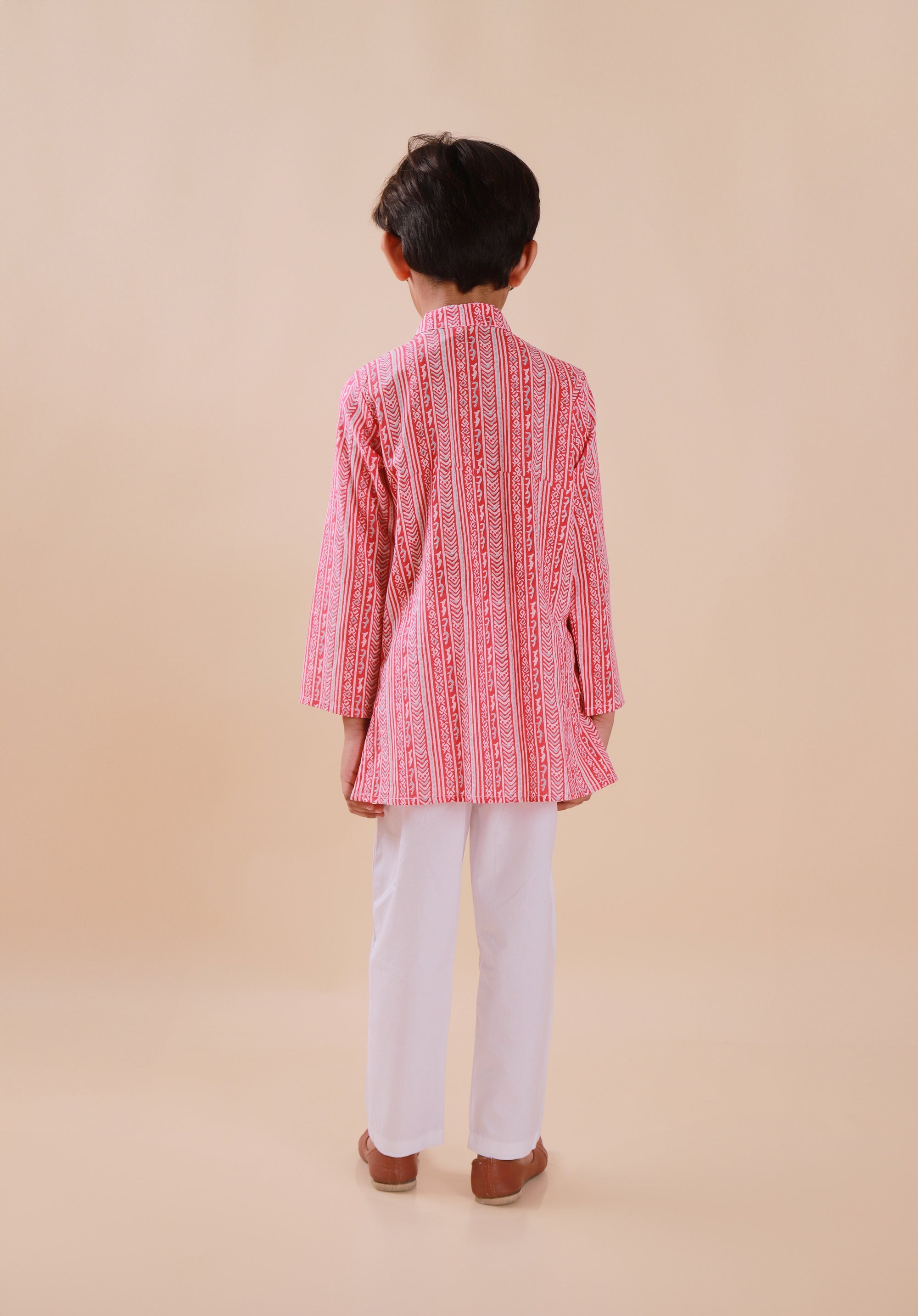 Boy's Printed Kurta