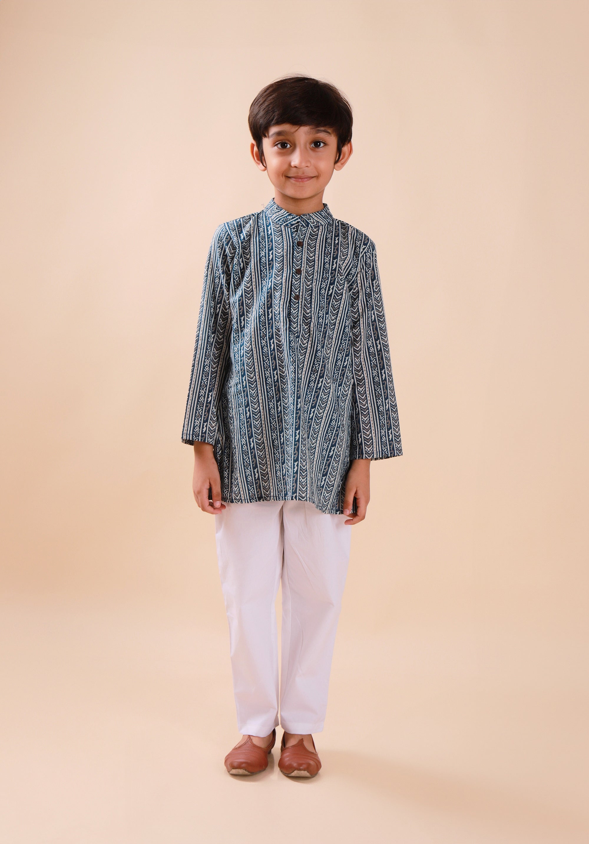 Boy's Printed Kurta