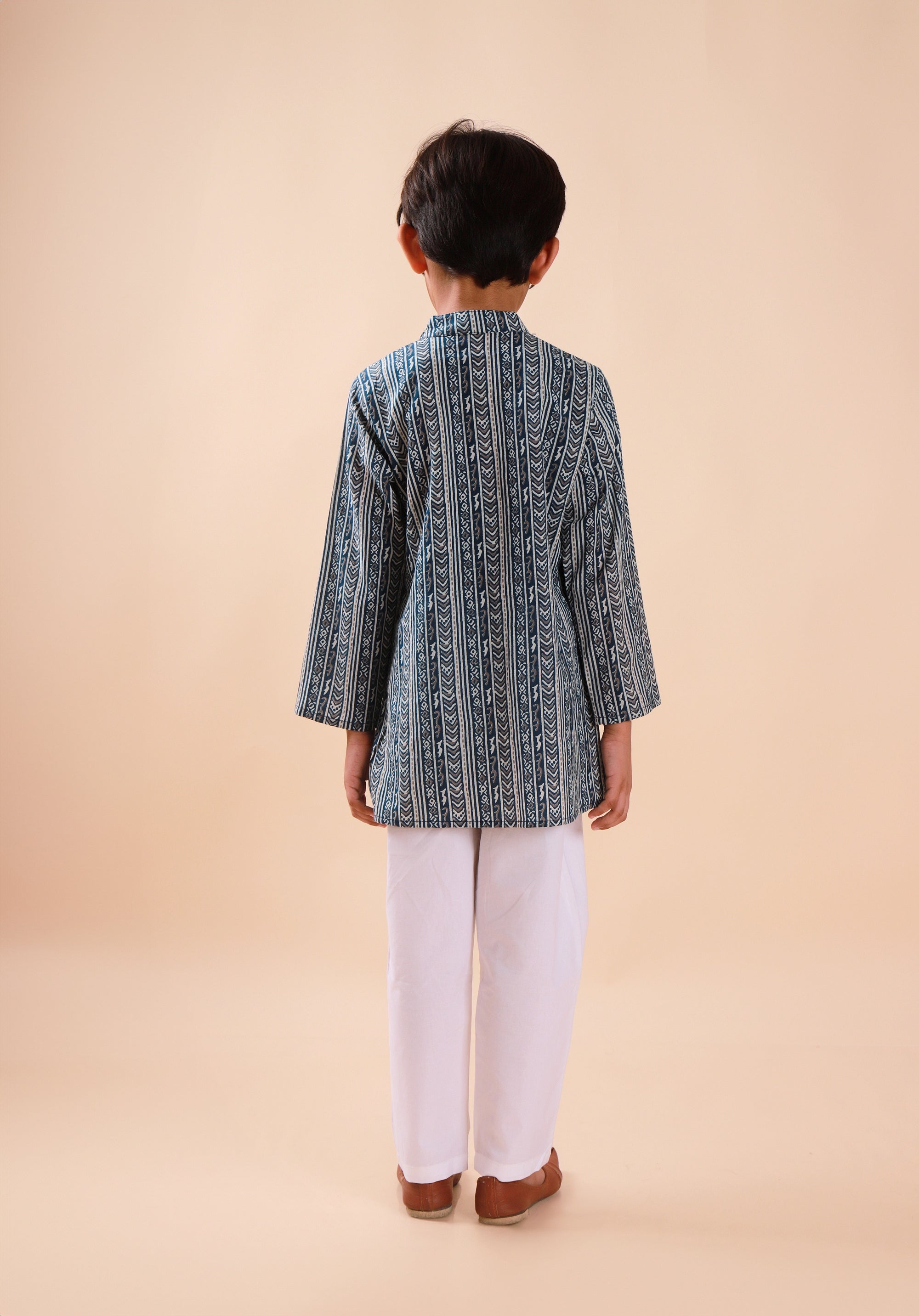 Boy's Printed Kurta