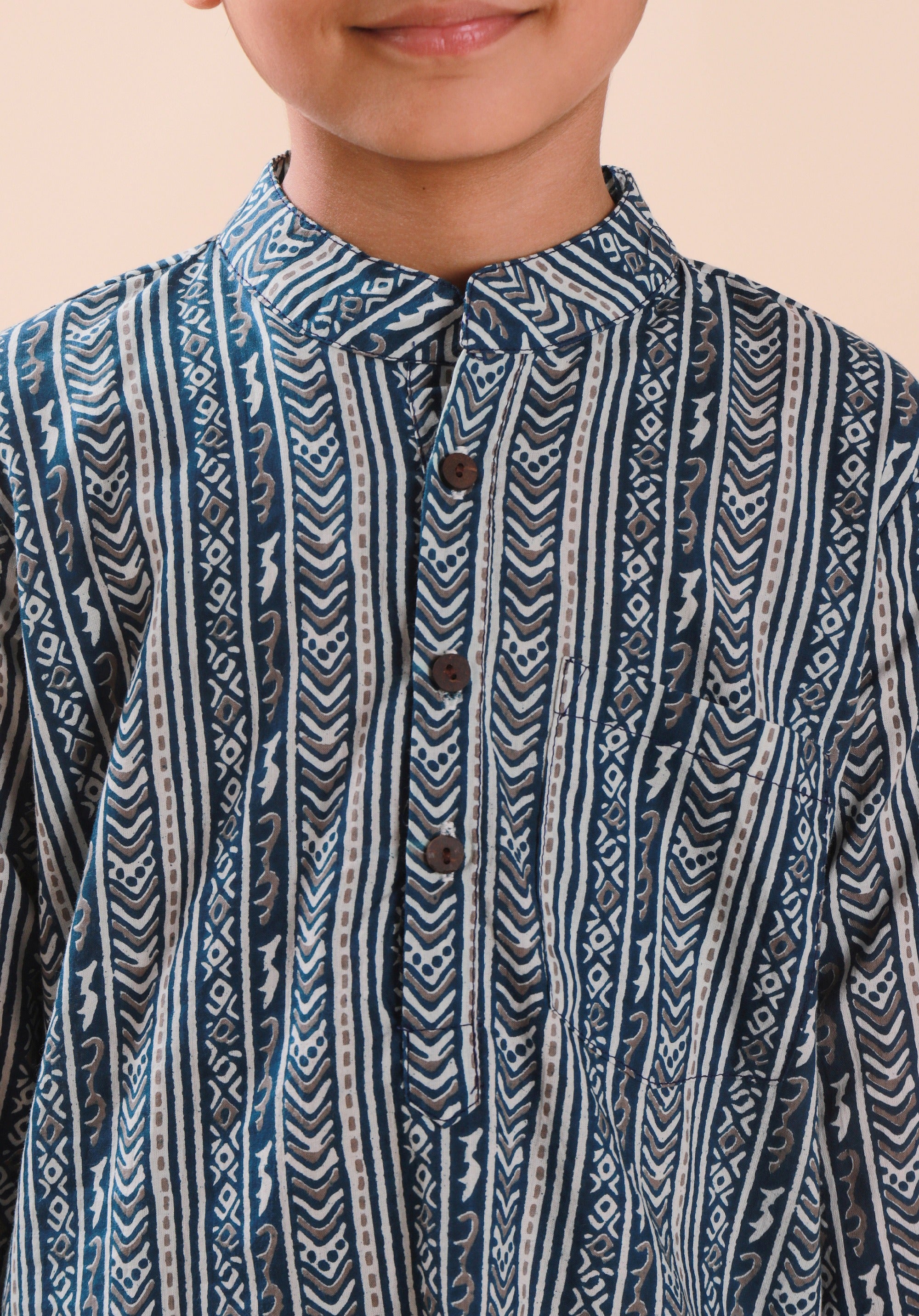 Boy's Printed Kurta