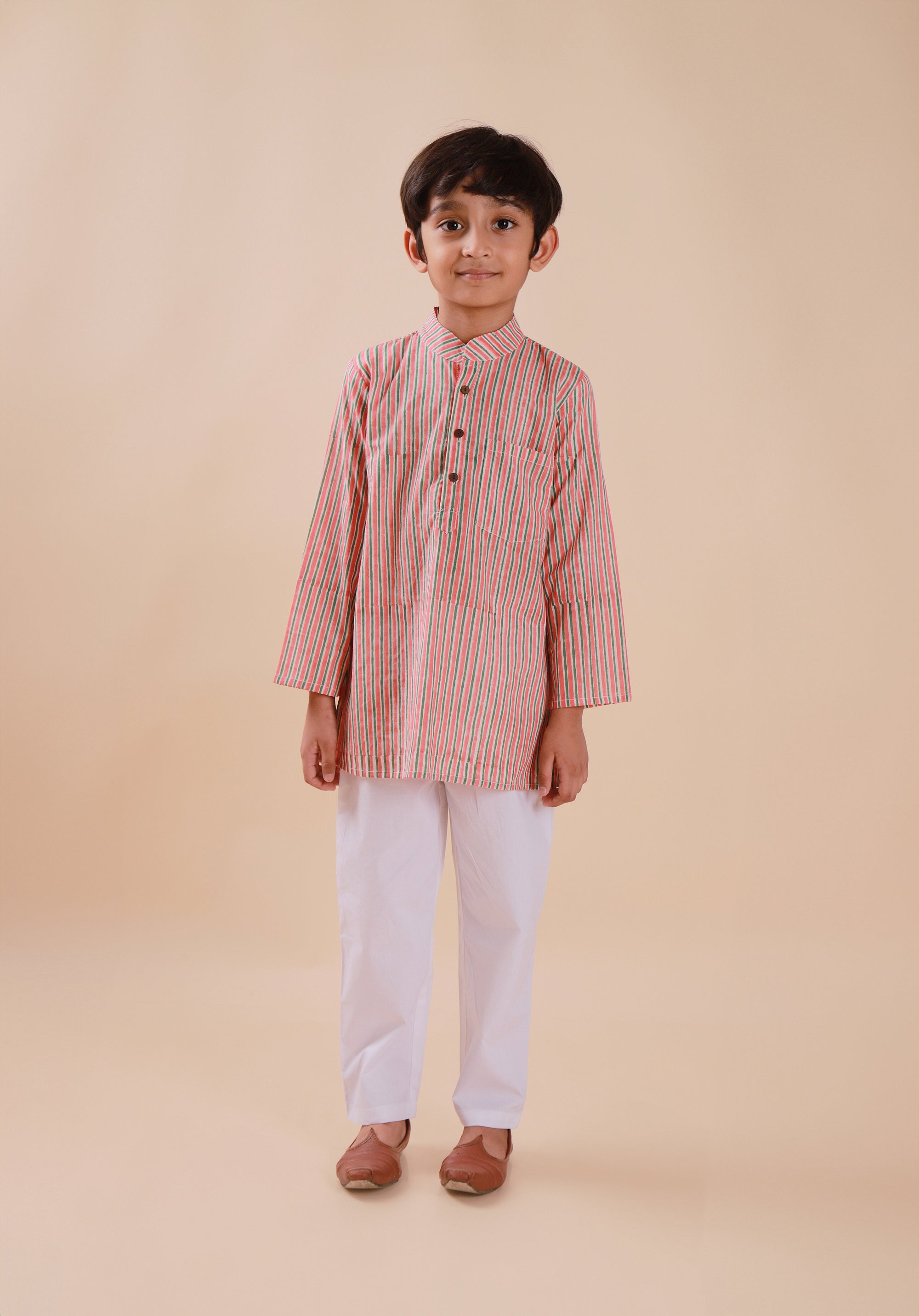 Boy's Printed Kurta