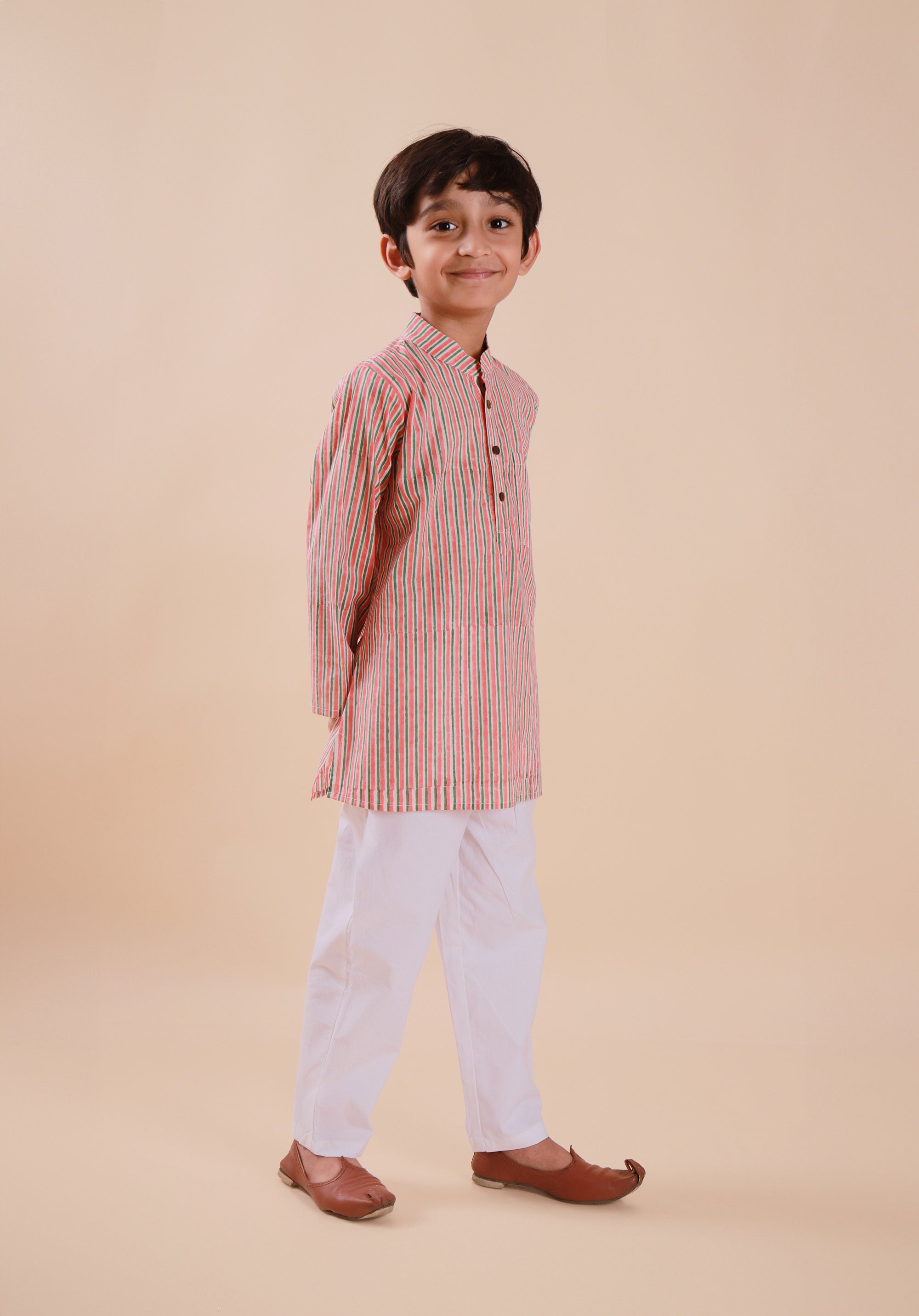 Boy's Printed Kurta