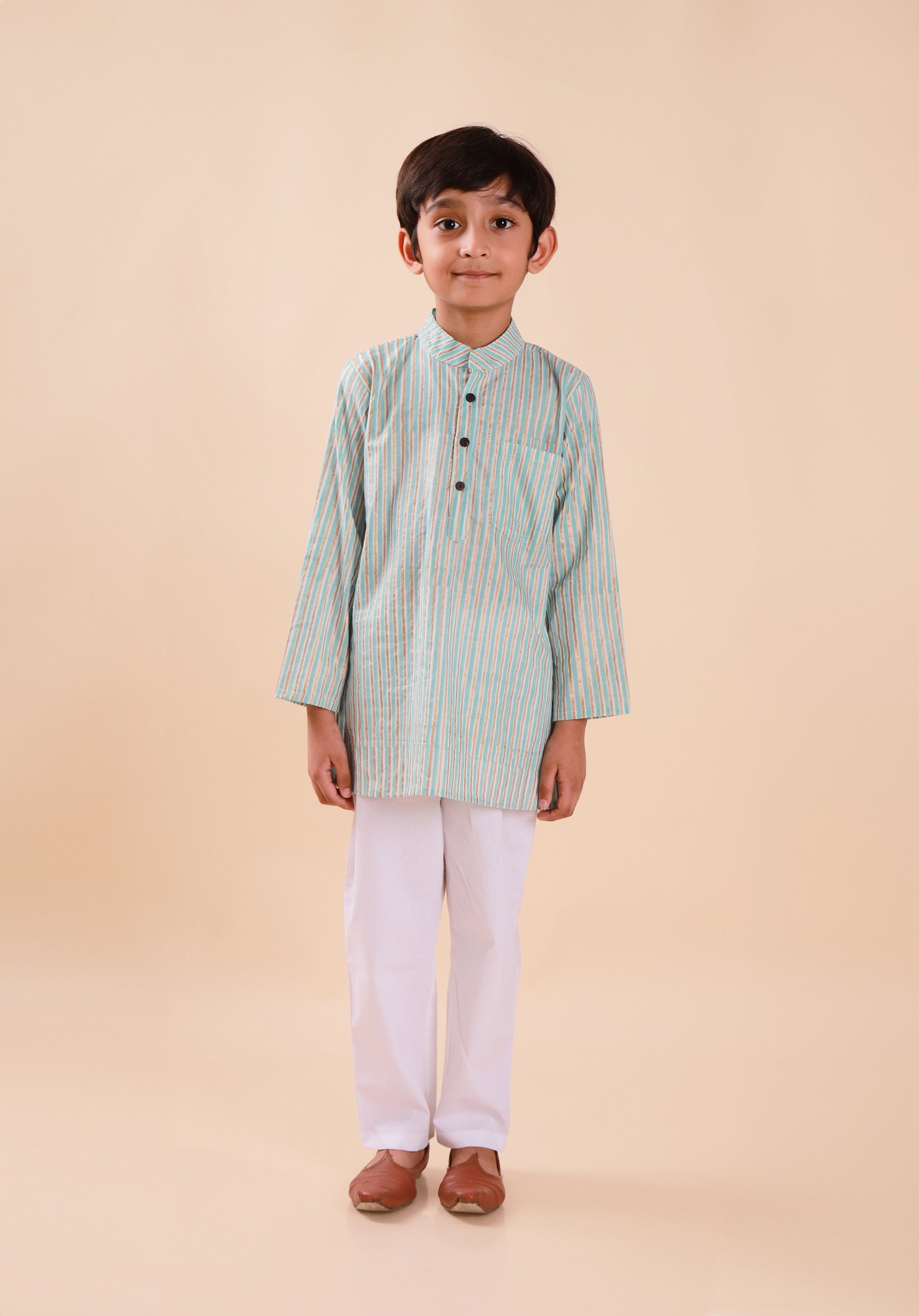 Boy's Printed Kurta