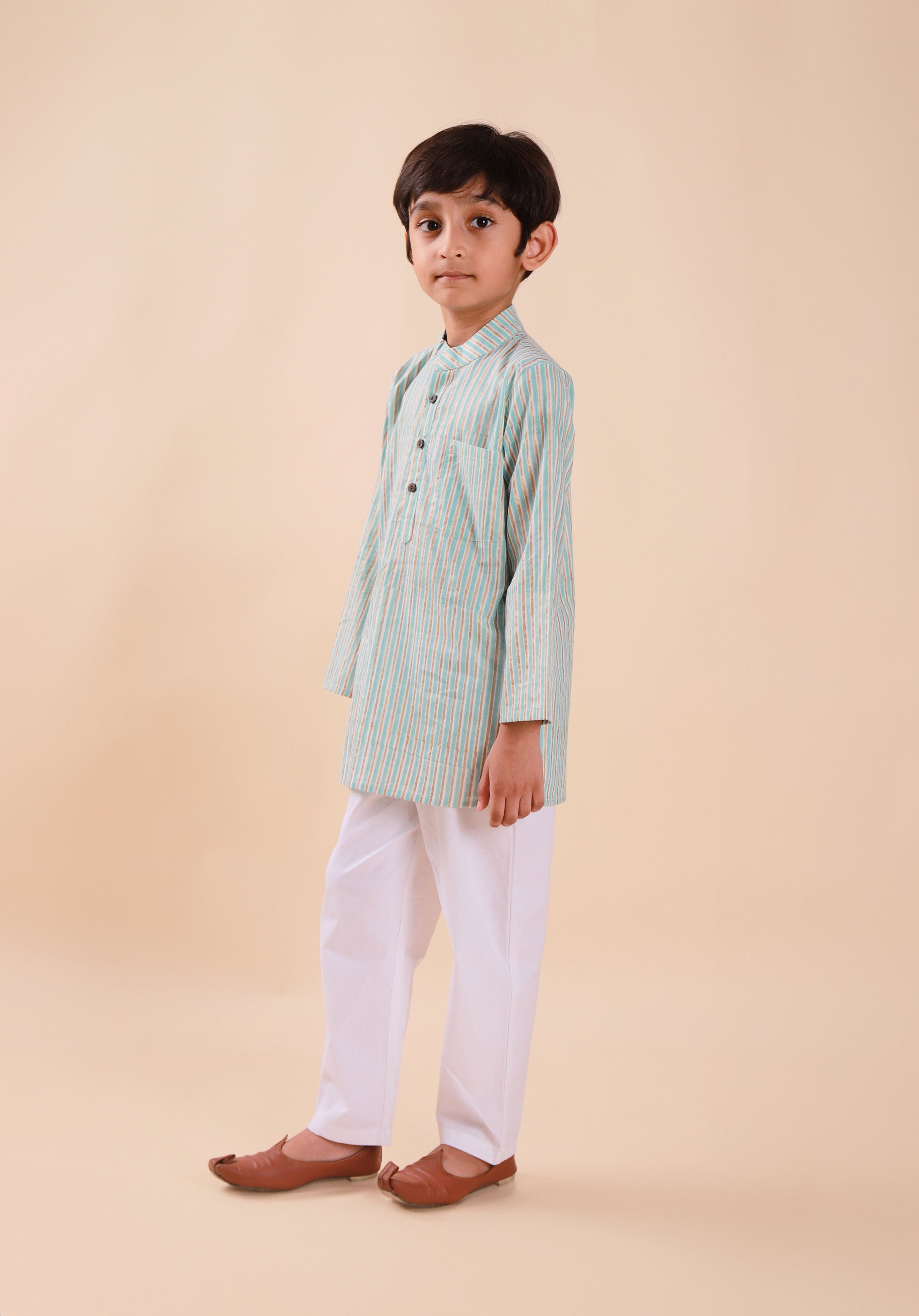 Boy's Printed Kurta