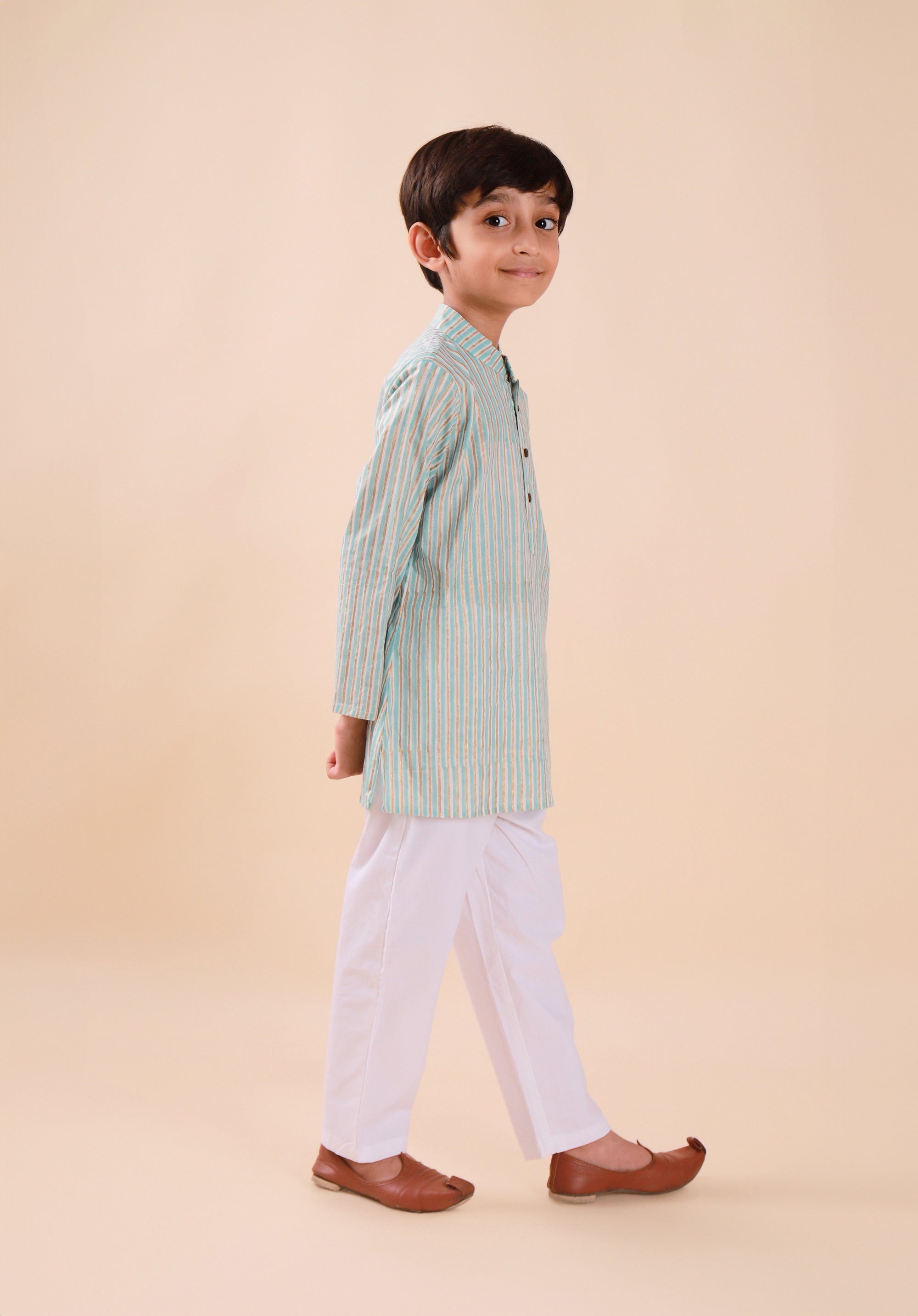Boy's Printed Kurta
