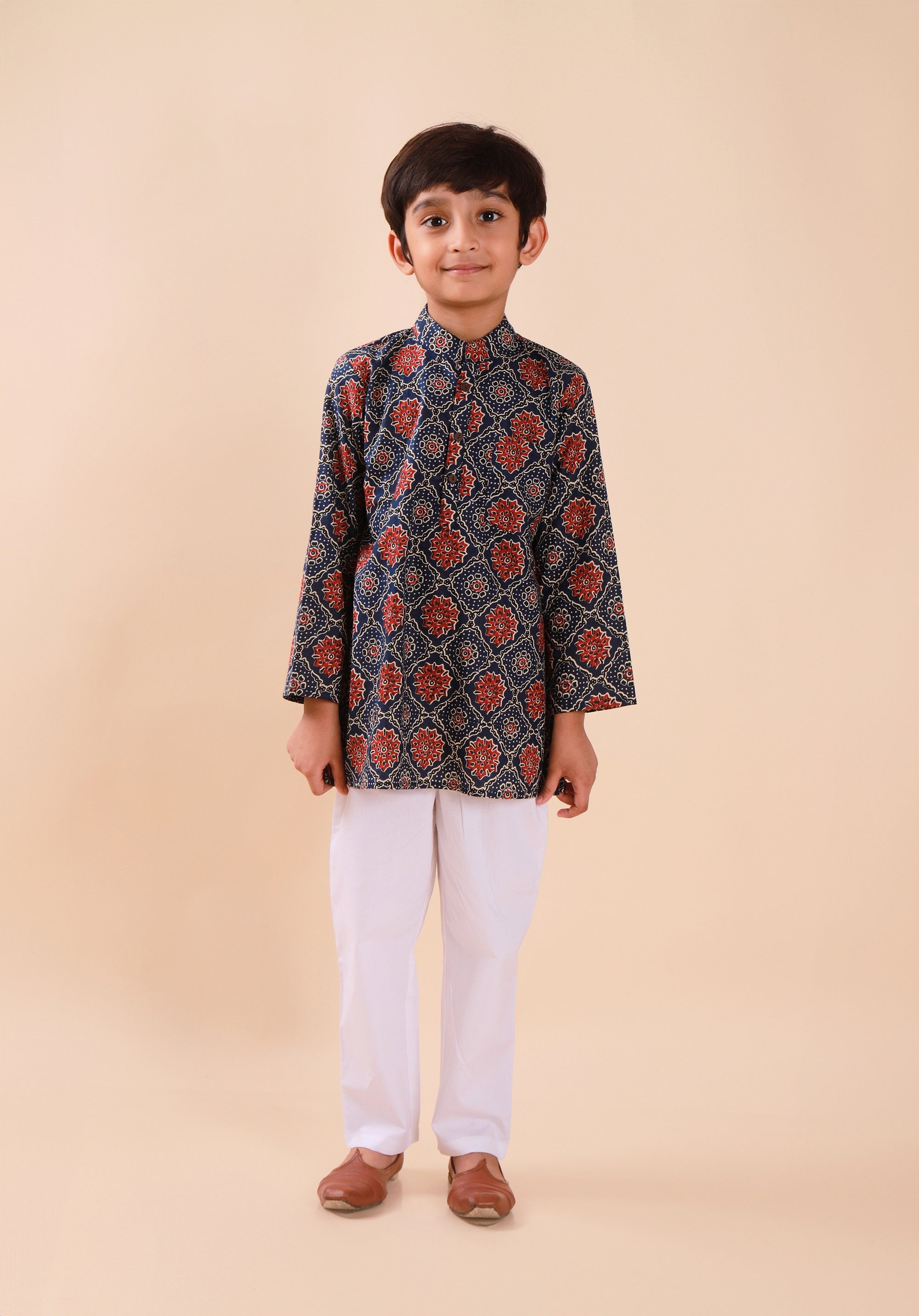 Boy's Printed Kurta