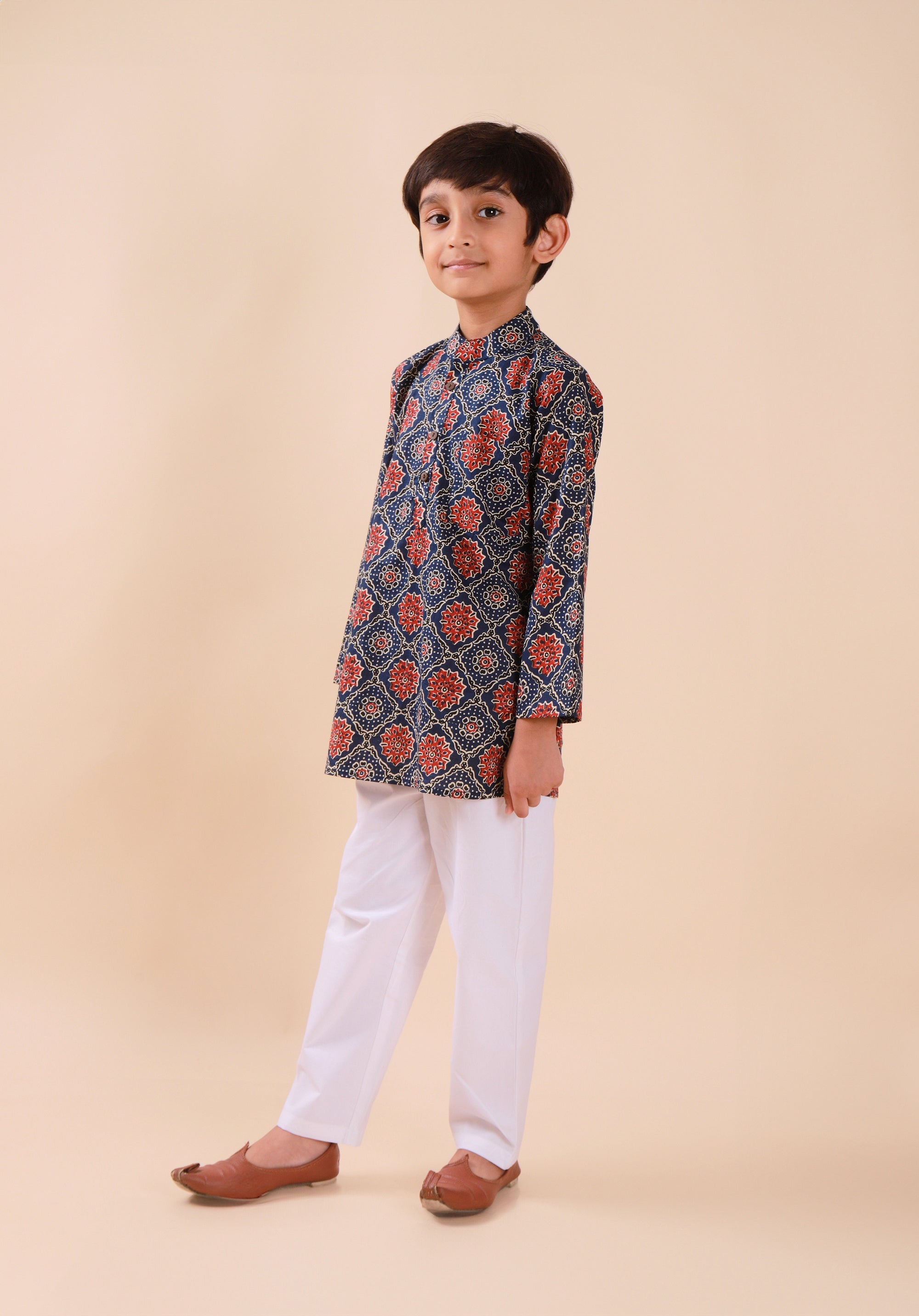 Boy's Printed Kurta