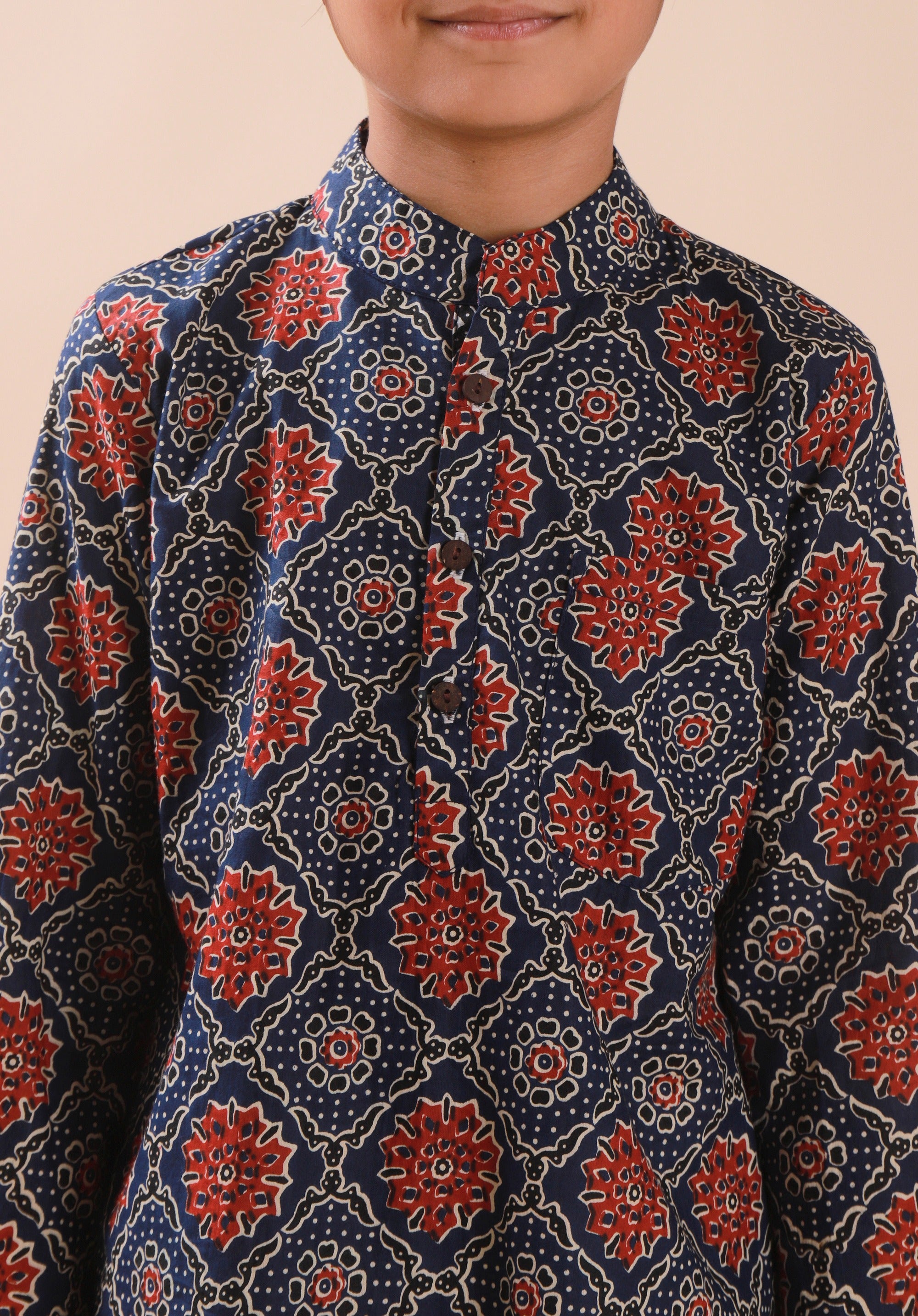 Boy's Printed Kurta
