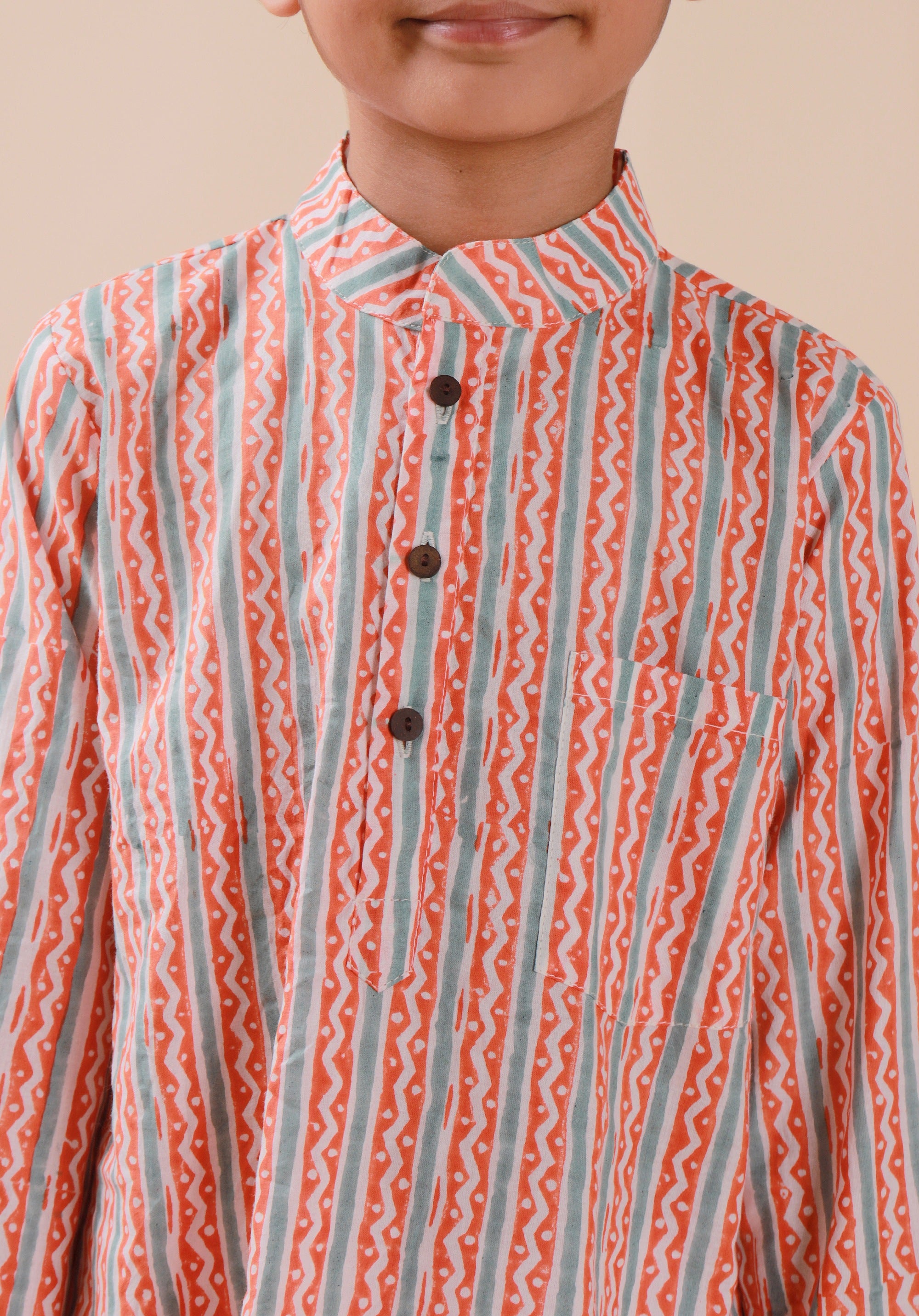 Boy's Printed Kurta