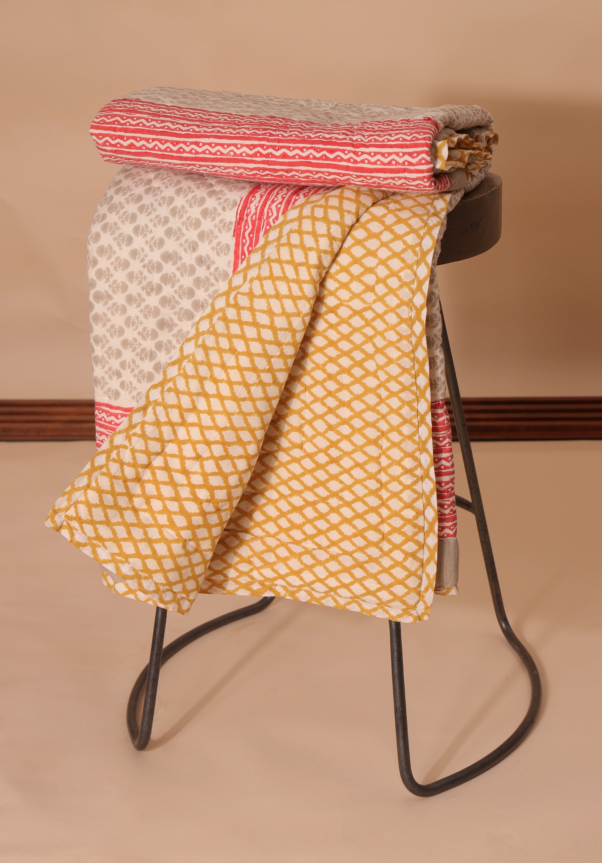 Meera Baby Quilt Beige