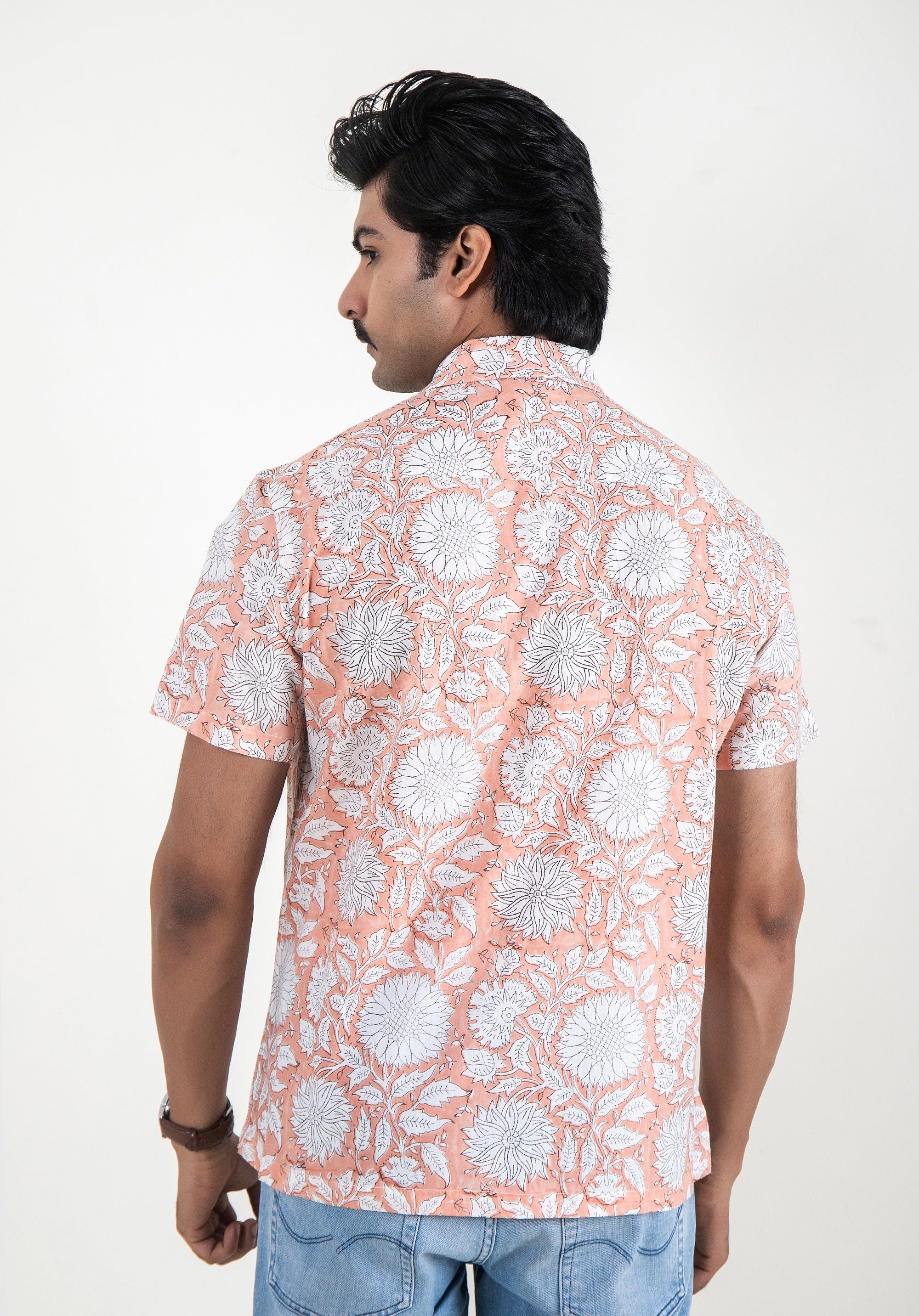 Block Printed Men's Shirt