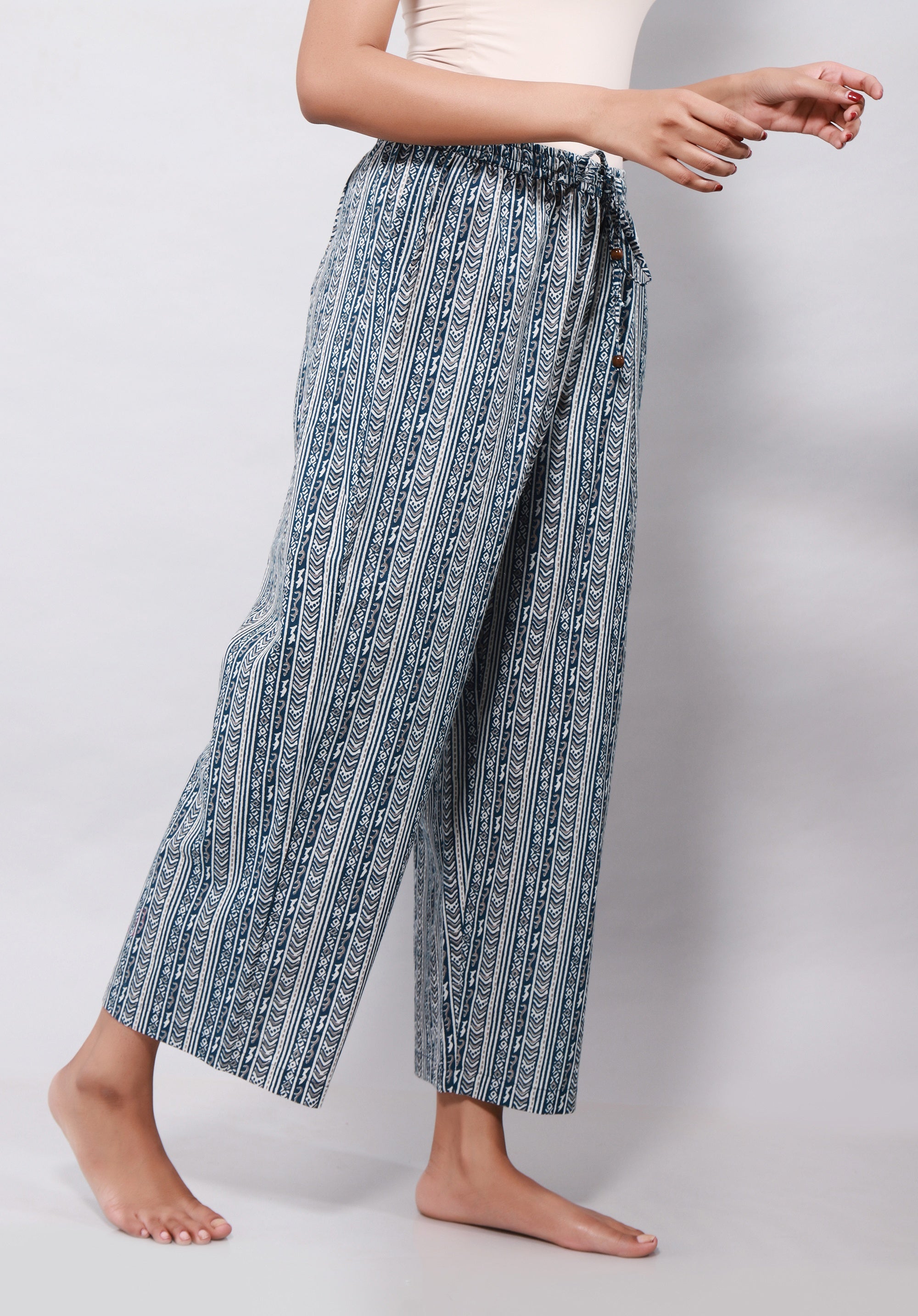 Printed women lounge pants