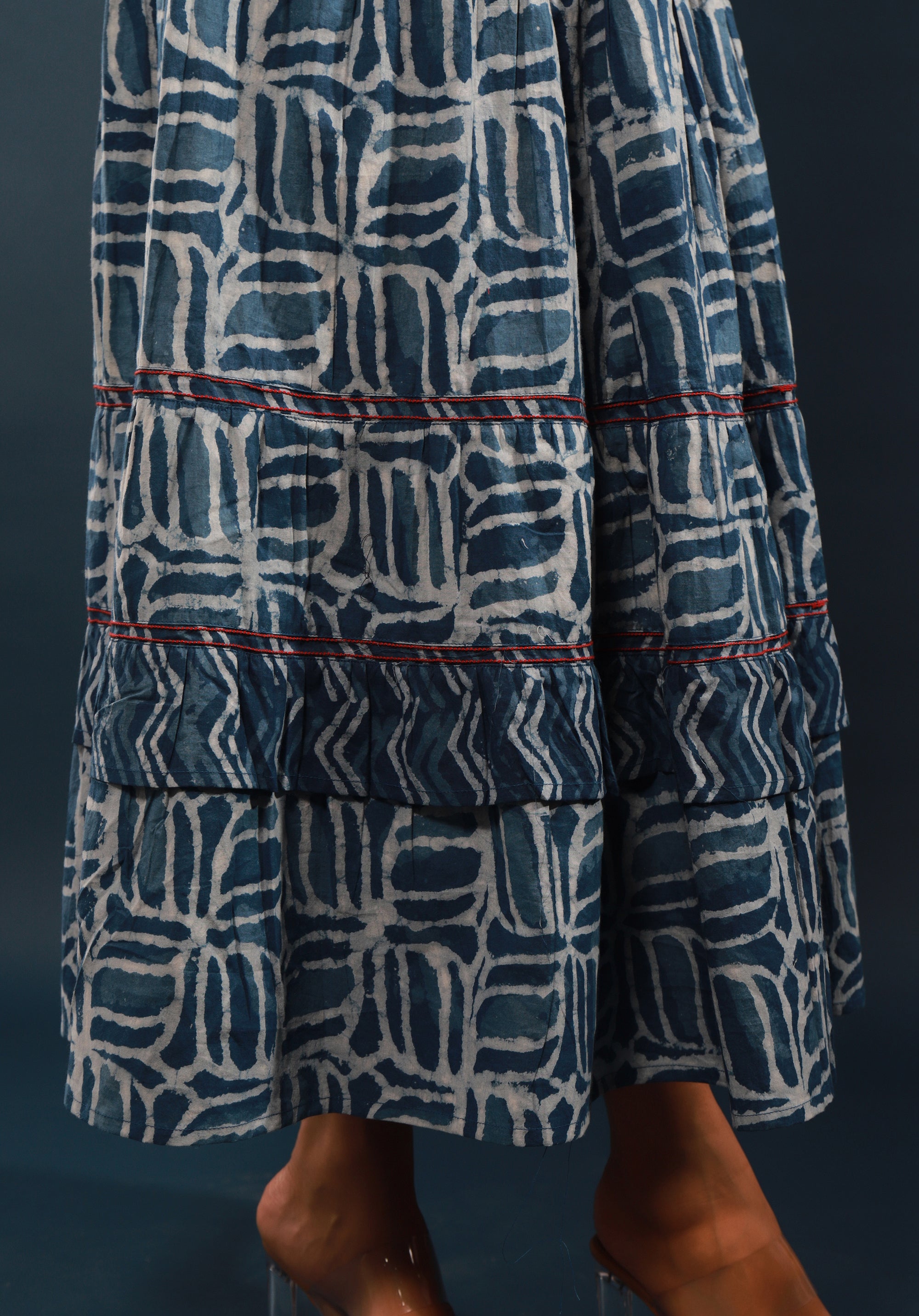 Women Printed Skirt Set