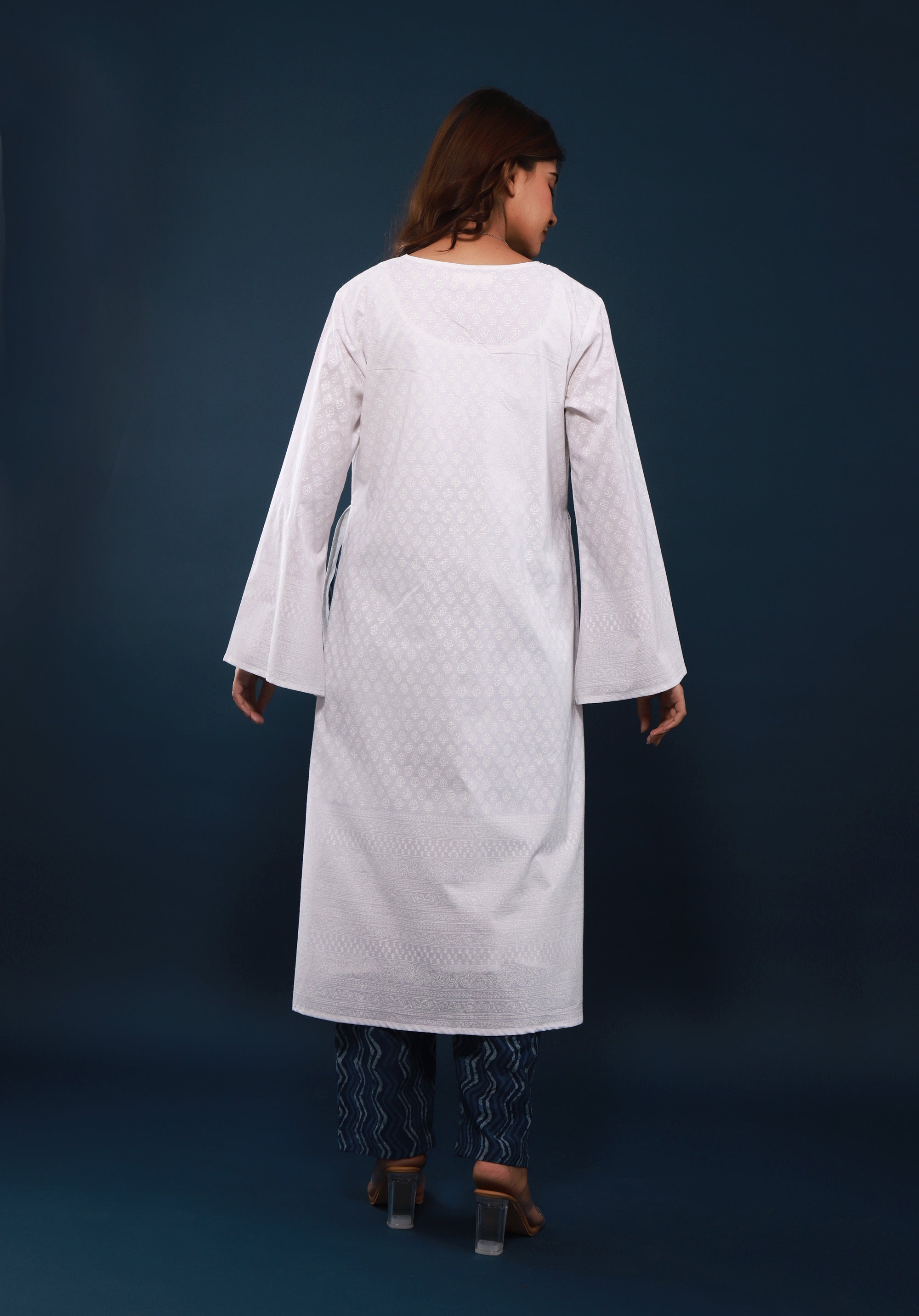 Women Block Printed Kurta Deepika