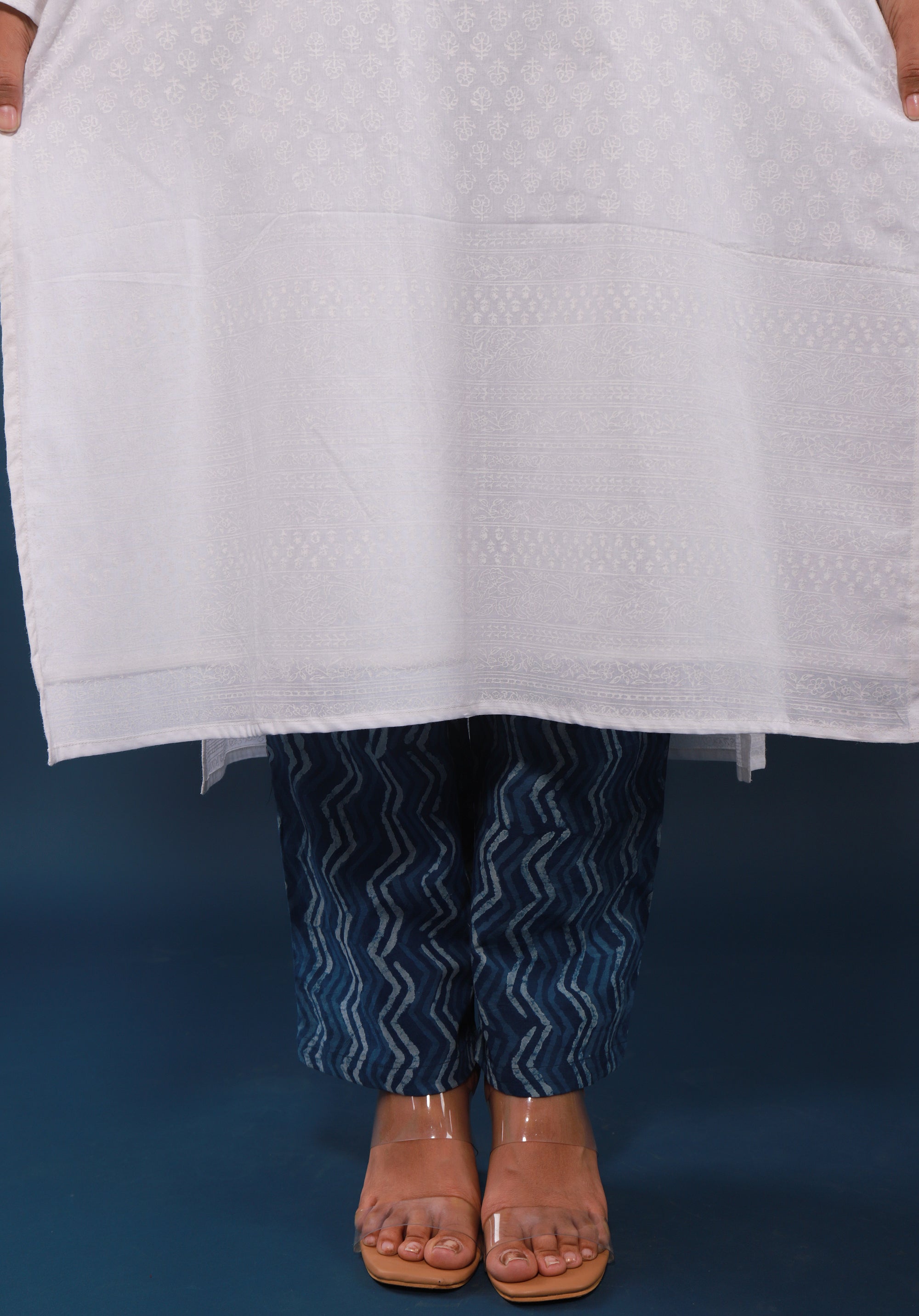 Women Block Printed Kurta Deepika