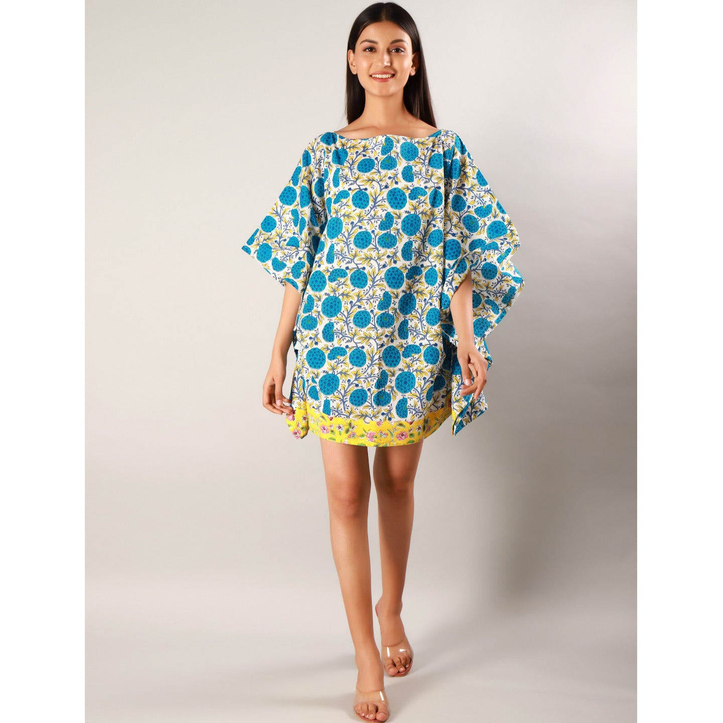 Marigold Kaftan Blue