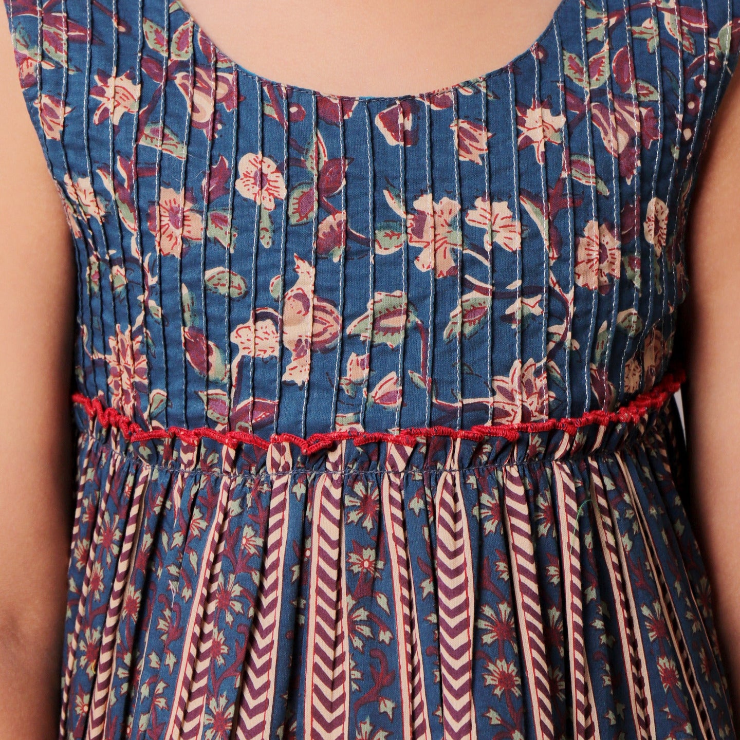 Pom Jaal Teal Lehenga Choli set